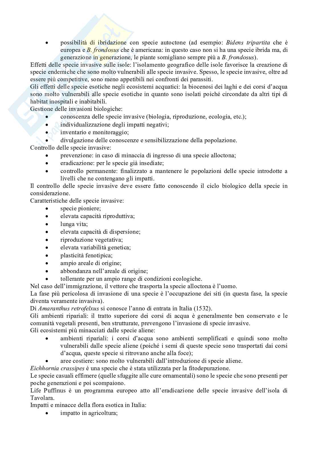 Gestione e tutela della biodiversità e del paesaggio Pag. 16