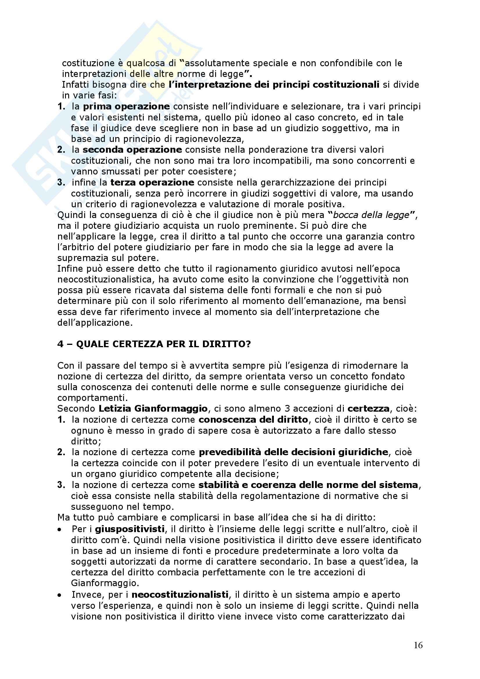 Positivismo giuridico ed ermeneutica filosofica Pag. 16