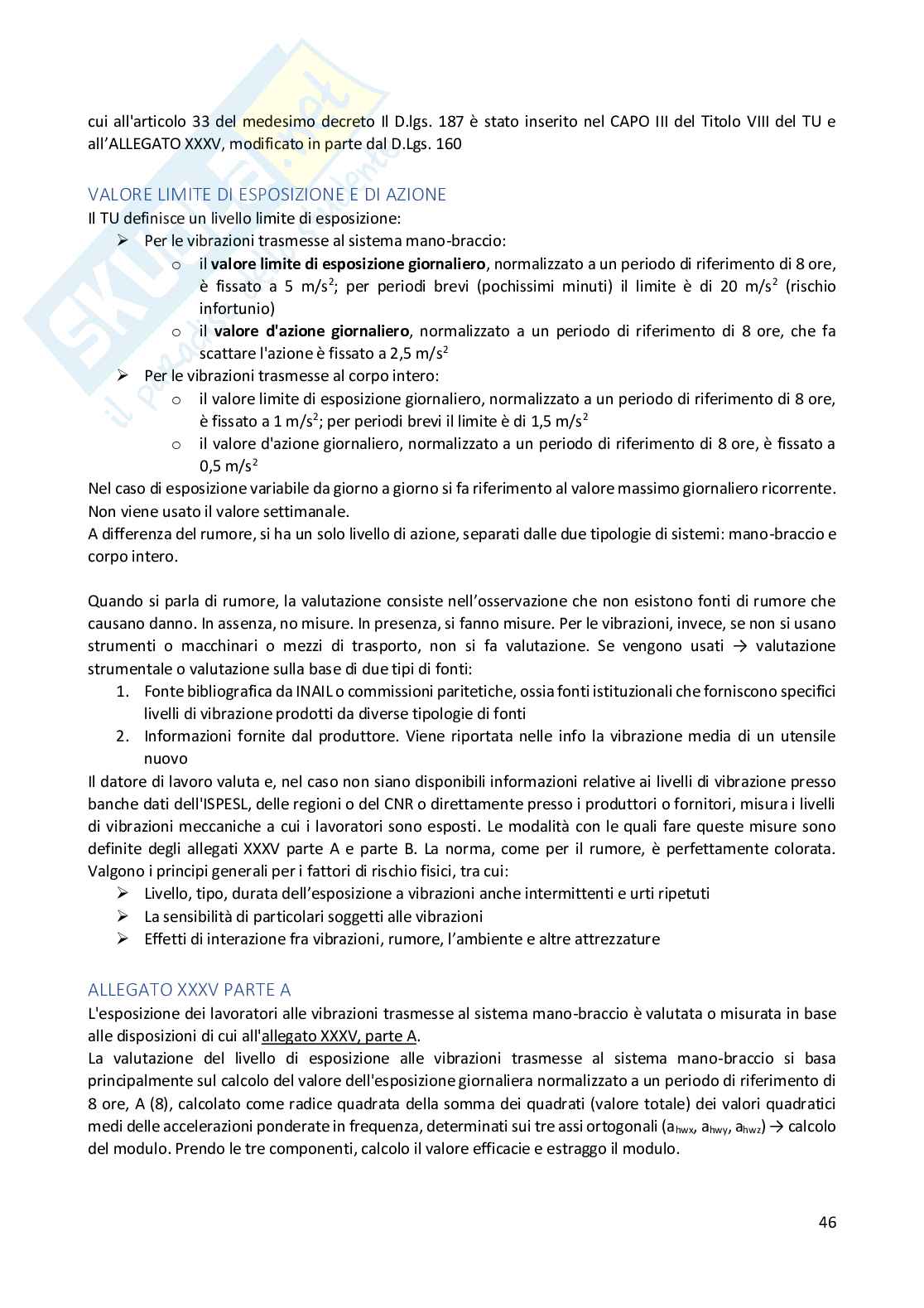 Sicurezza industriale  Pag. 46