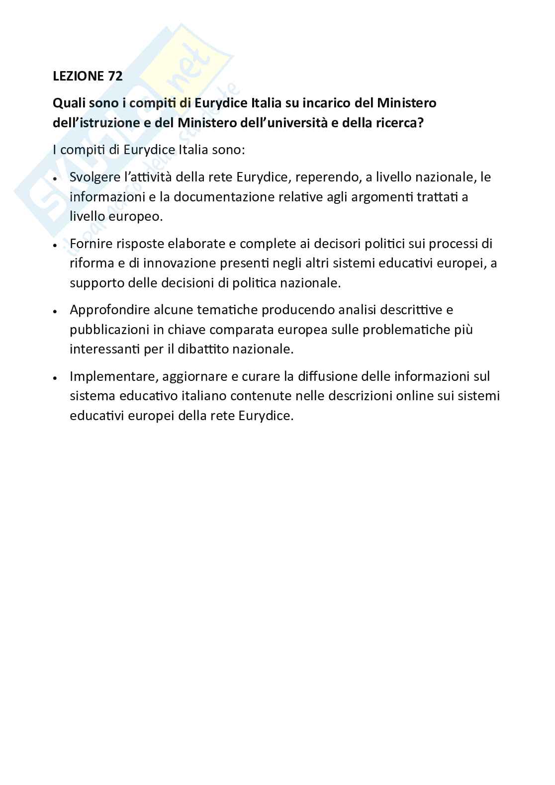 Paniere risposte aperte Servizi per l'infanzia: progetti e gestione, corretto Pag. 66