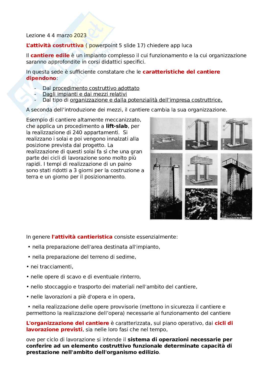 Apparecchiatura costruttiva Pag. 1