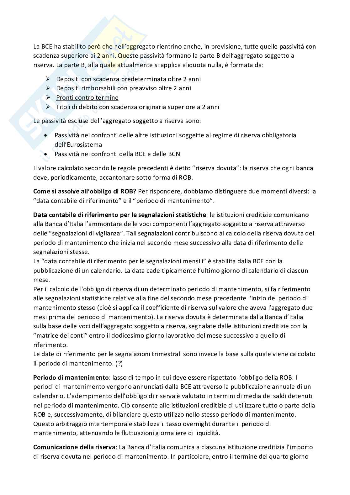 Economia e tecnica bancaria  Pag. 31