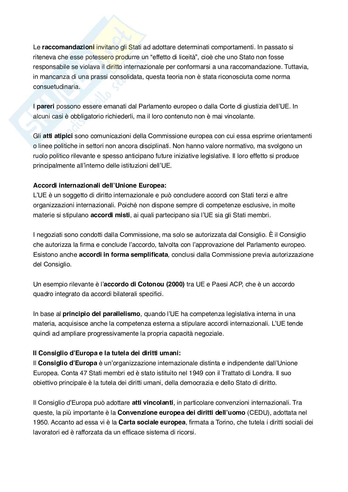 Appunti Diritto internazionale  Pag. 21