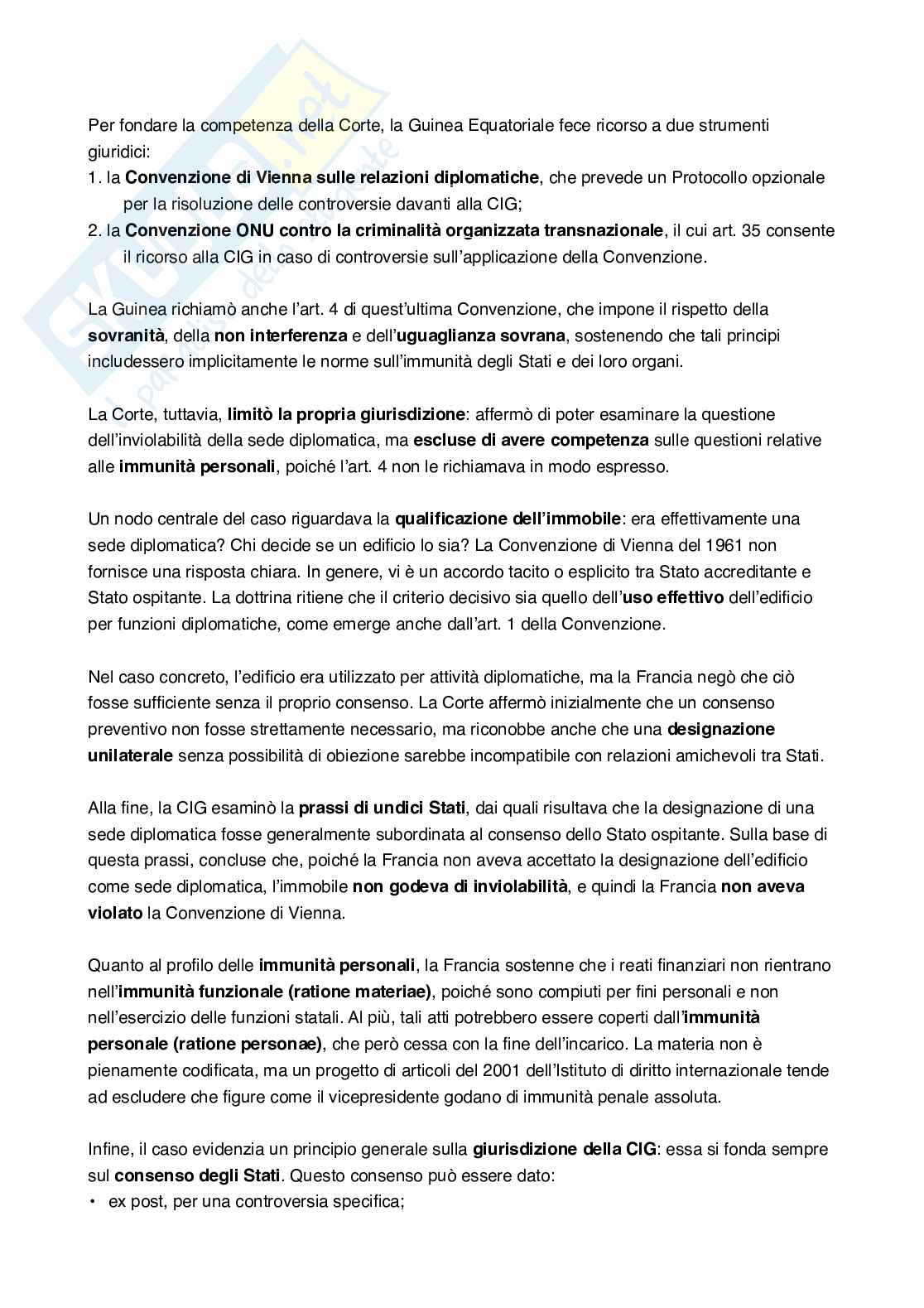 Appunti Diritto internazionale  Pag. 36