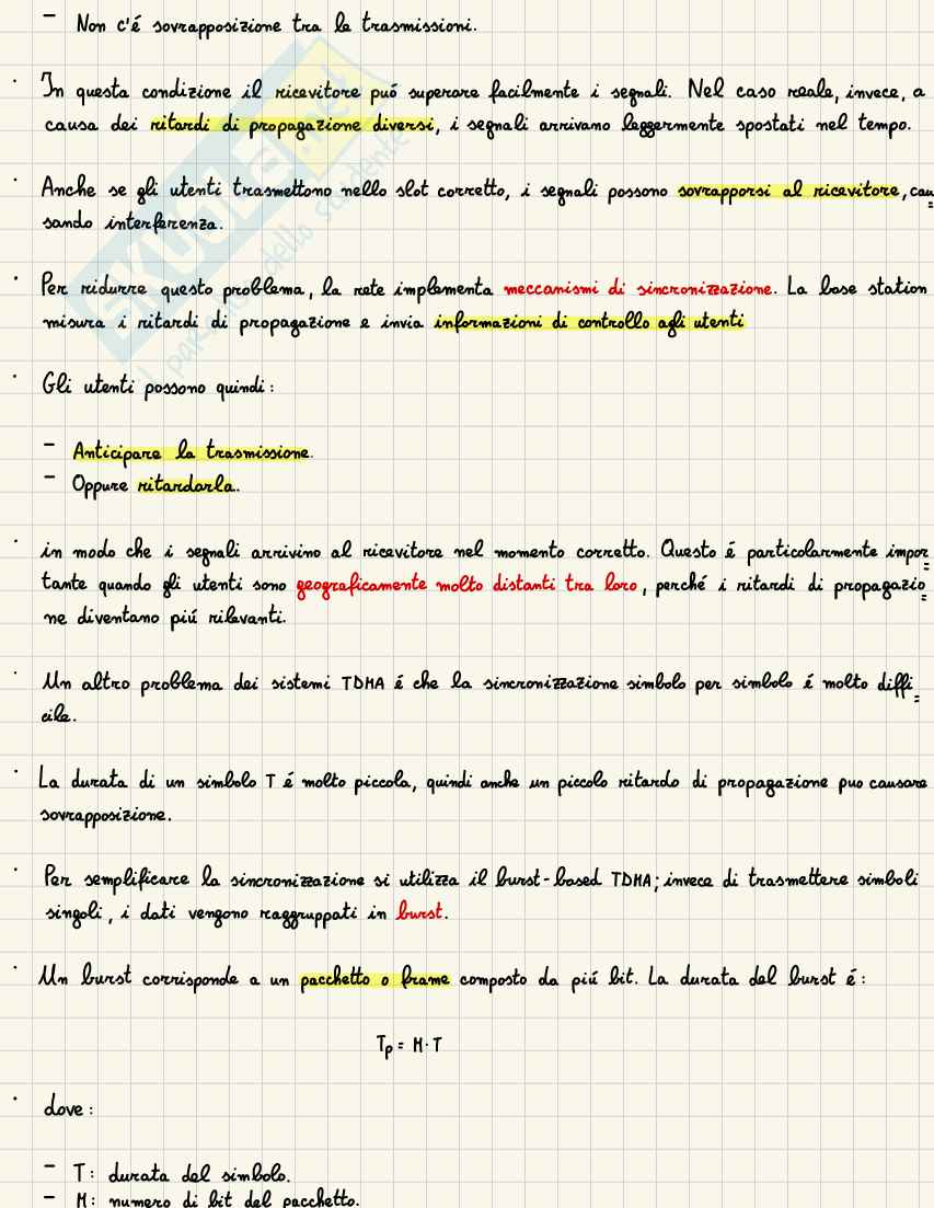 Appunti Communication Technologies (parte 4) Pag. 1