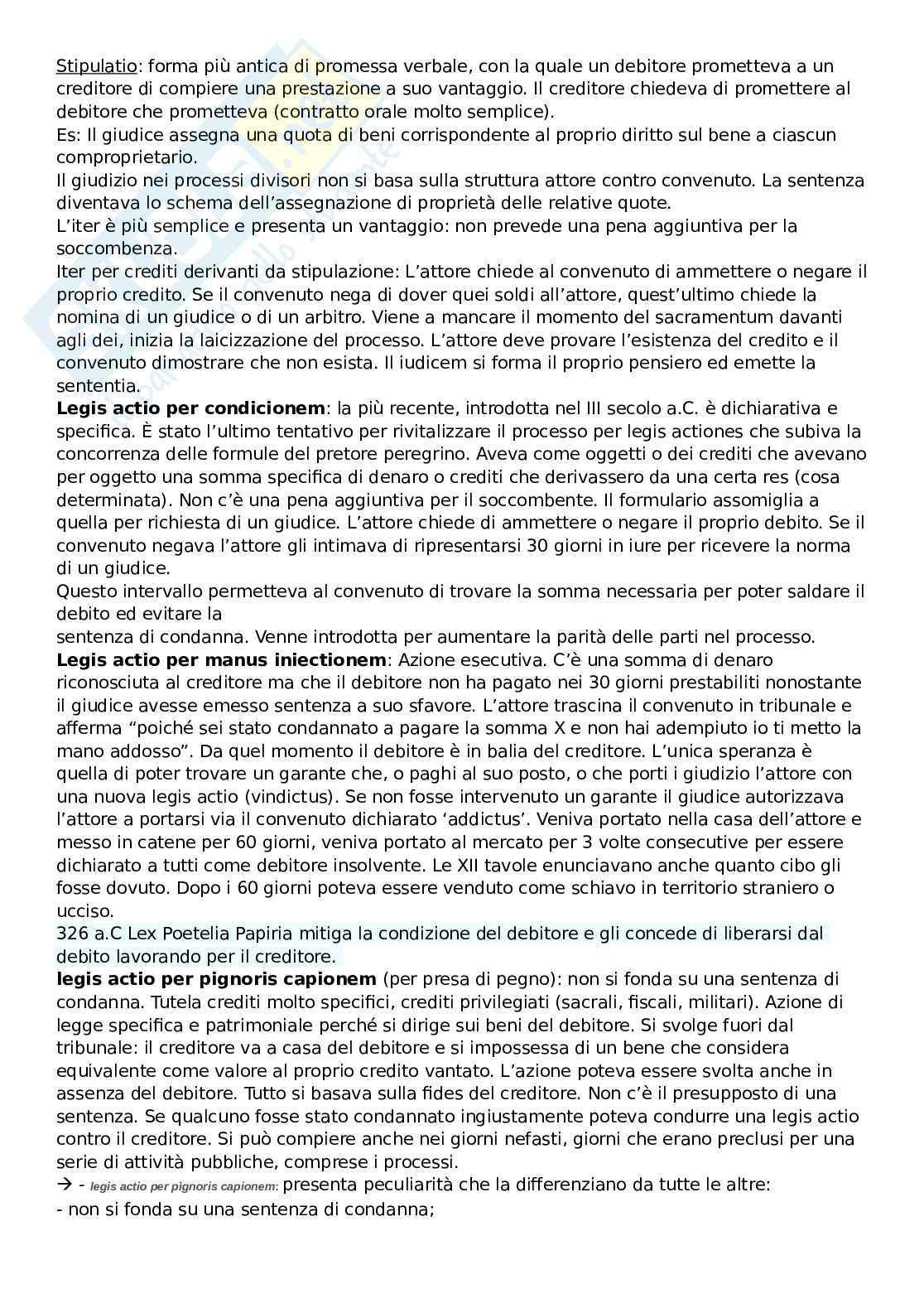 Riassunto Istituzioni di diritto romano Pag. 36