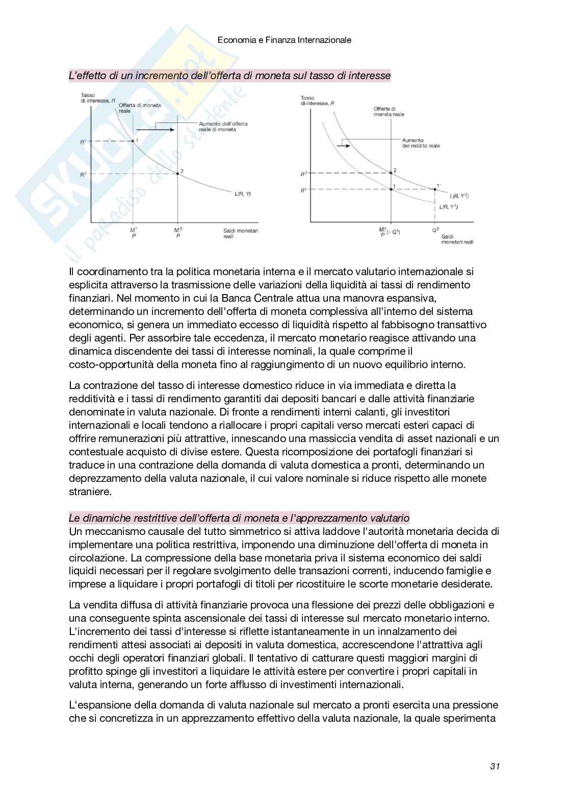 Riassunto esame Economia e finanza internazionale, Prof. Carbonari Lorenzo, libro consigliato Economia internazionale (Vol. 1 e 2), XII Edizione, Krugman, Obstfeld, Melitz Pag. 31