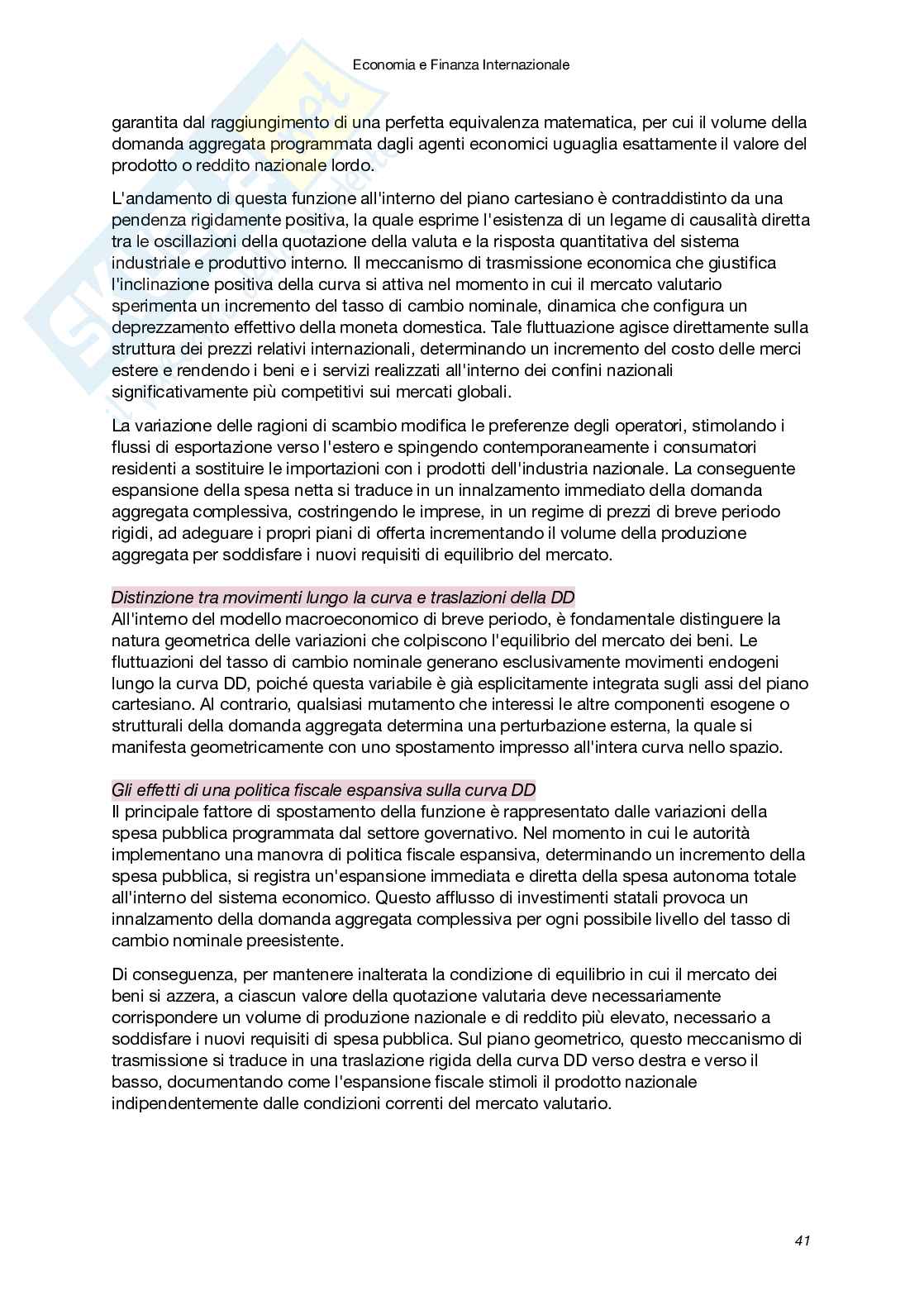 Riassunto esame Economia e finanza internazionale, Prof. Carbonari Lorenzo, libro consigliato Economia internazionale (Vol. 1 e 2), XII Edizione, Krugman, Obstfeld, Melitz Pag. 41