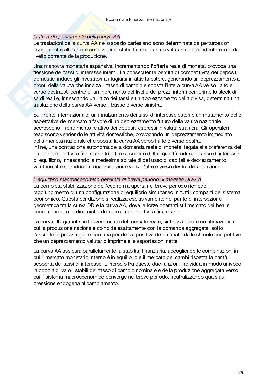 Riassunto esame Economia e finanza internazionale, Prof. Carbonari Lorenzo, libro consigliato Economia internazionale (Vol. 1 e 2), XII Edizione, Krugman, Obstfeld, Melitz Pag. 46