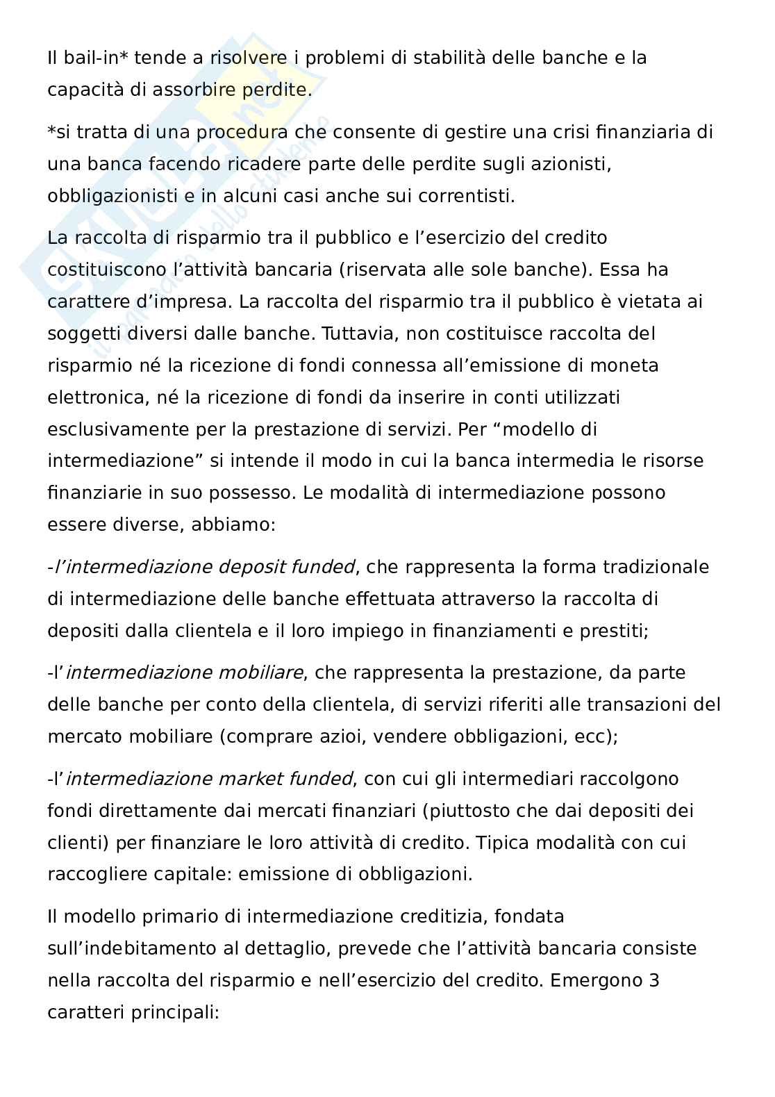 Evoluzione dell'attività bancaria Pag. 2