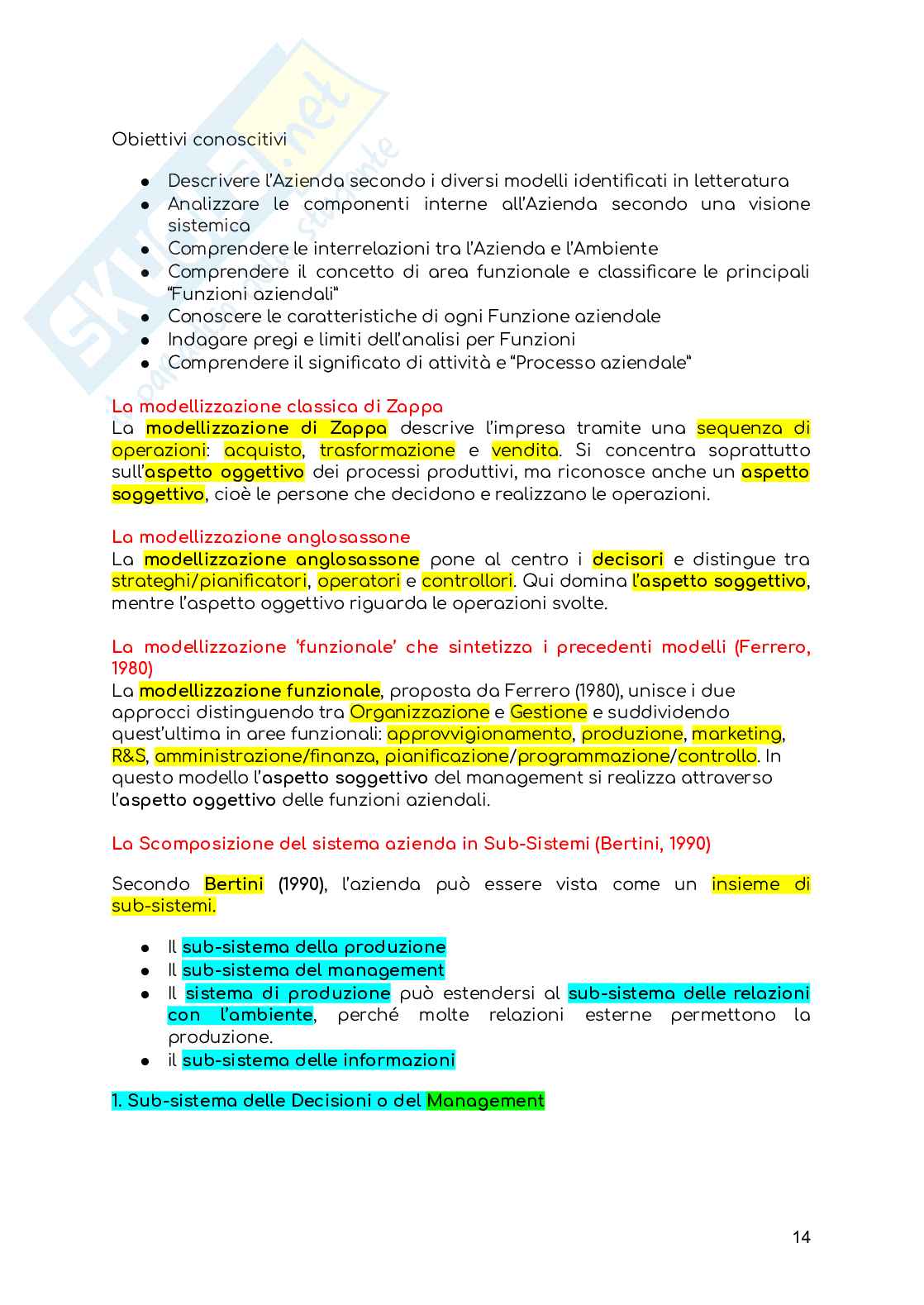 Primo parziale Economia aziendale e principi di contabilità Pag. 1
