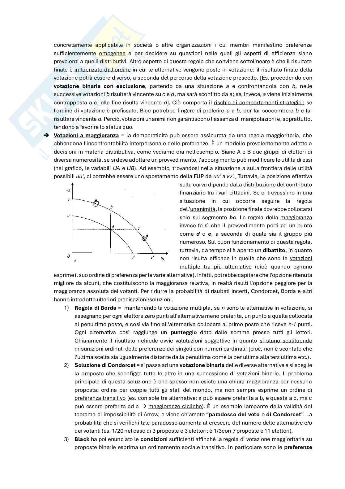 Riassunto esame Politica economica, Prof. Degli Antoni Giacomo, libro consigliato Politica economica e macroeconomia/ Fondamenti di Politica economica, Valli, Geuna, Burlando/Acocella Pag. 11