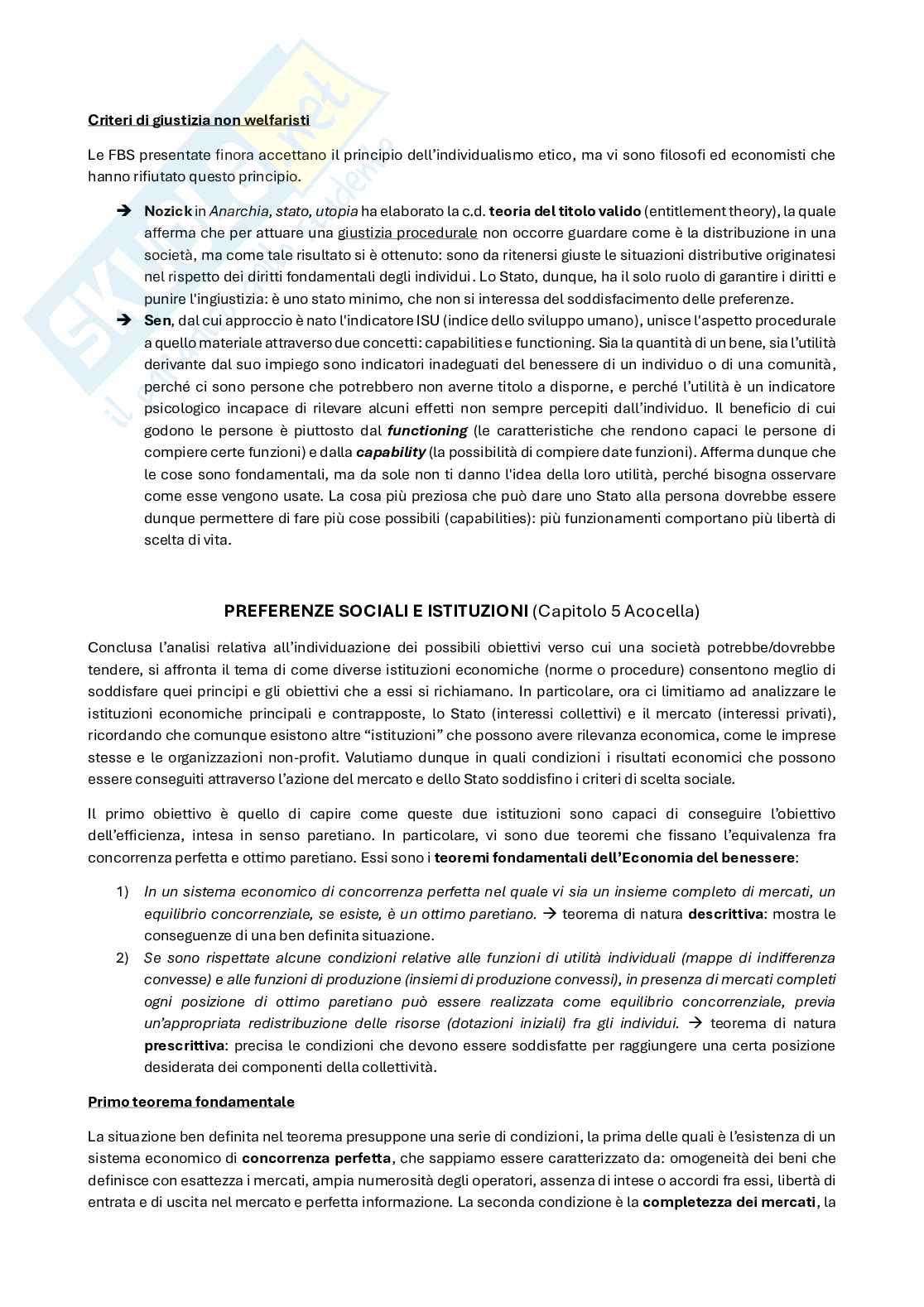 Riassunto esame Politica economica, Prof. Degli Antoni Giacomo, libro consigliato Politica economica e macroeconomia/ Fondamenti di Politica economica, Valli, Geuna, Burlando/Acocella Pag. 16