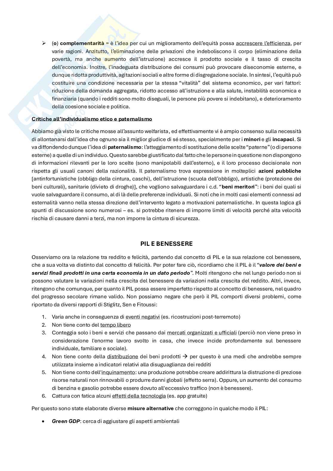 Riassunto esame Politica economica, Prof. Degli Antoni Giacomo, libro consigliato Politica economica e macroeconomia/ Fondamenti di Politica economica, Valli, Geuna, Burlando/Acocella Pag. 21