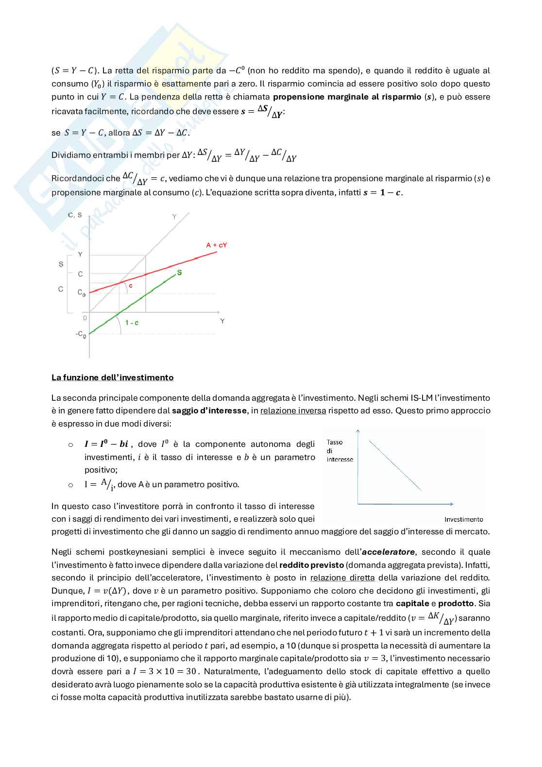 Riassunto esame Politica economica, Prof. Degli Antoni Giacomo, libro consigliato Politica economica e macroeconomia/ Fondamenti di Politica economica, Valli, Geuna, Burlando/Acocella Pag. 31