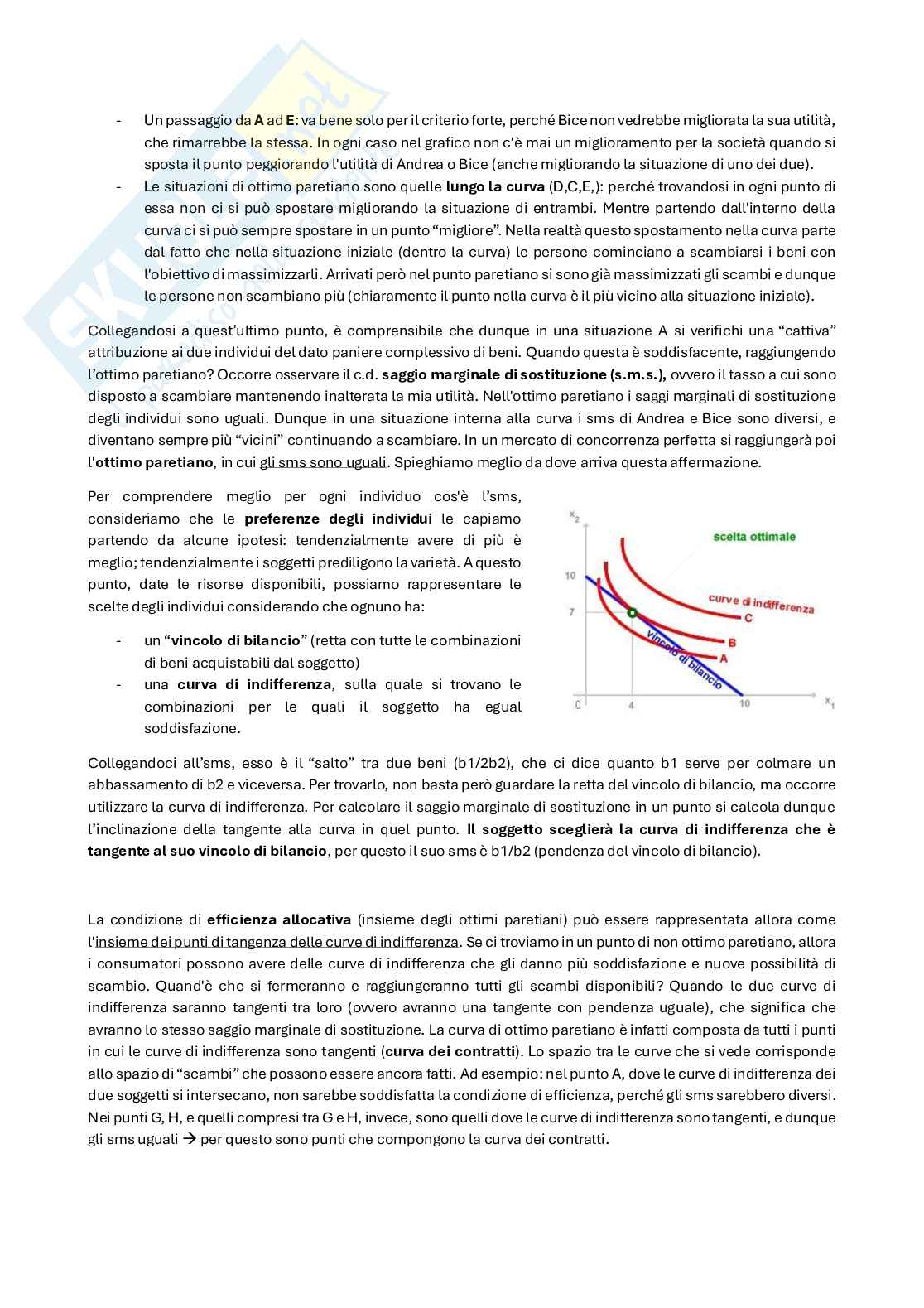Riassunto esame Politica economica, Prof. Degli Antoni Giacomo, libro consigliato Politica economica e macroeconomia/ Fondamenti di Politica economica, Valli, Geuna, Burlando/Acocella Pag. 6