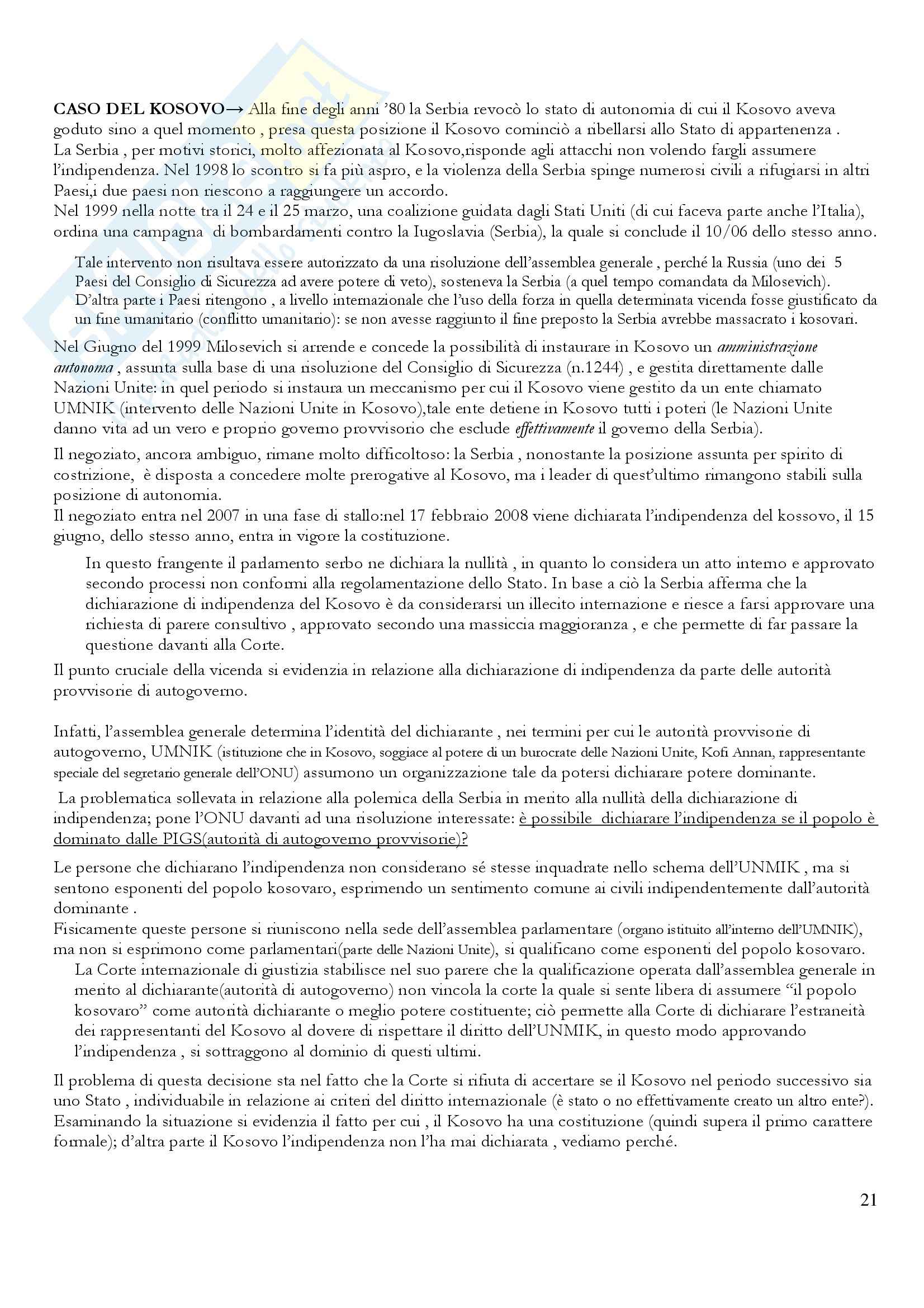 Diritto internazionale - Appunti Pag. 21