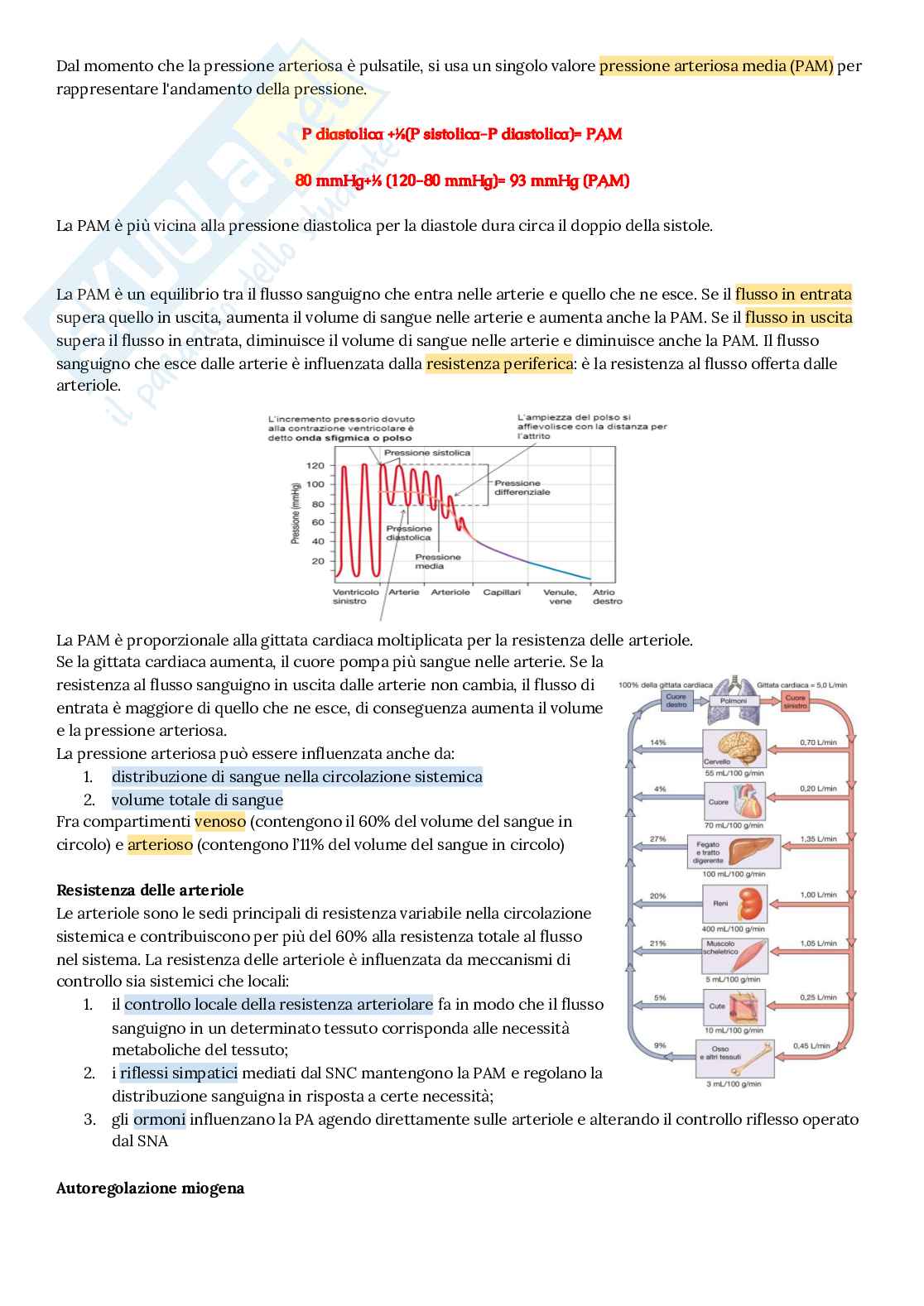 Appunti fisiologia infermieristica primo anno Pag. 41
