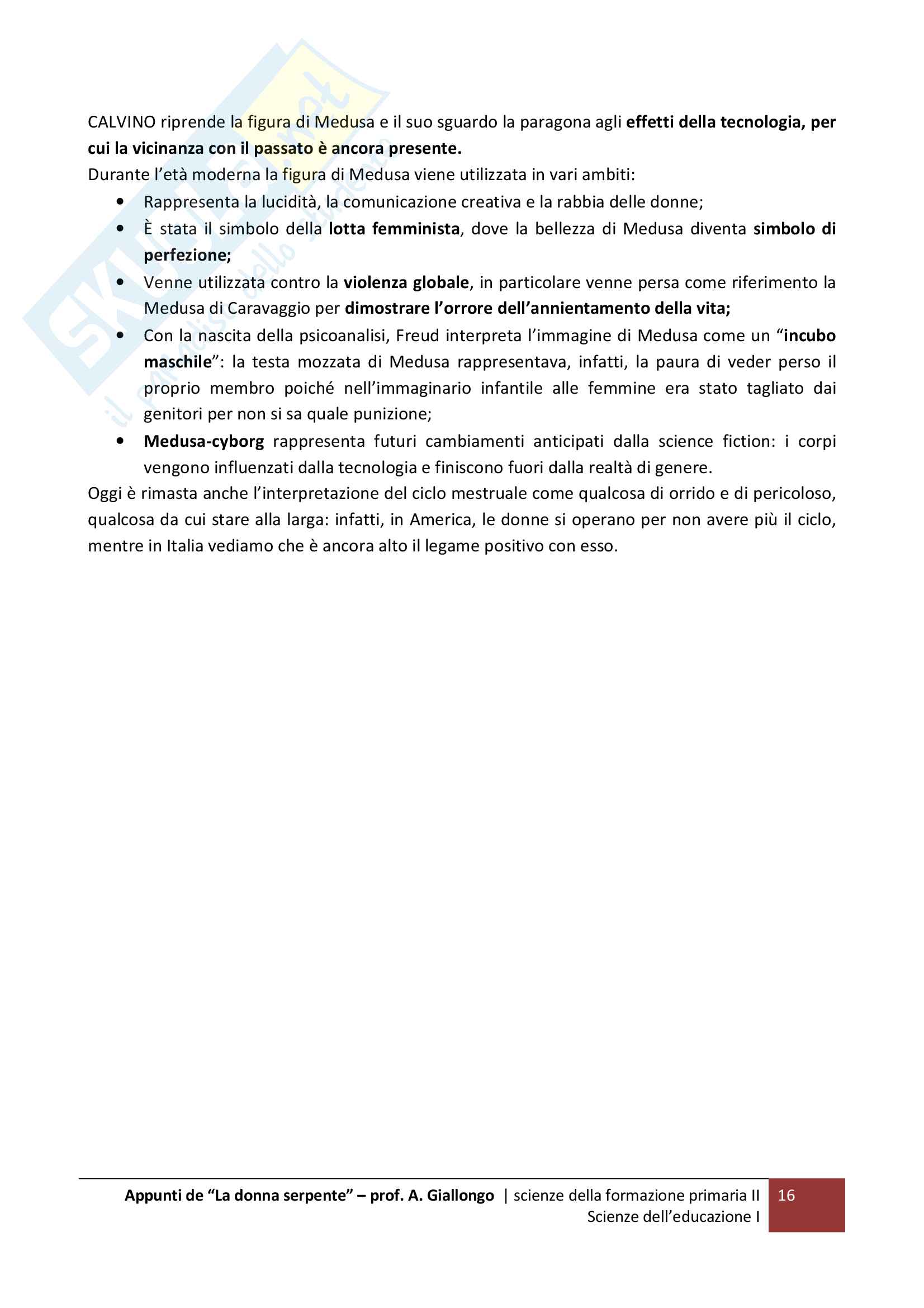 Appunti di storia dell'educazione, lezioni Pag. 16