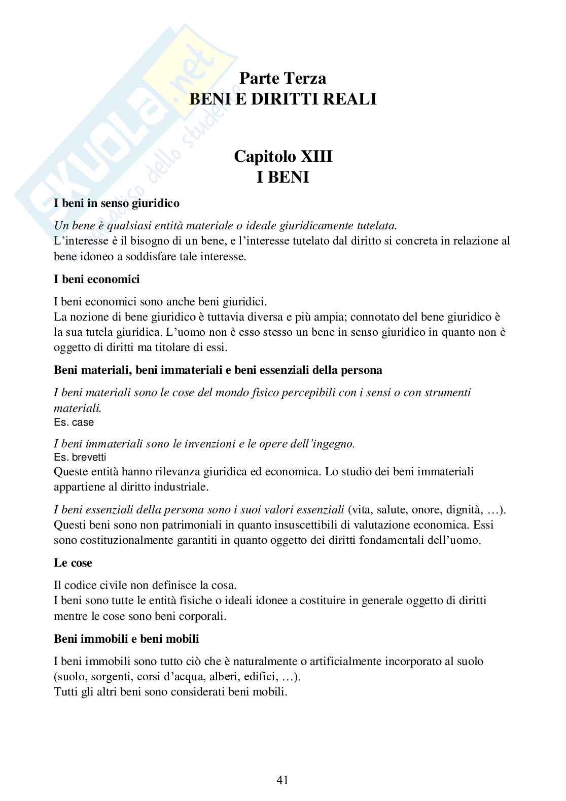 Riassunto esame Istituzioni di diritto privato, Prof. Morace Pinelli Arnaldo, libro consigliato Istituzioni di diritto privato, C. Massimo Bianca Pag. 41