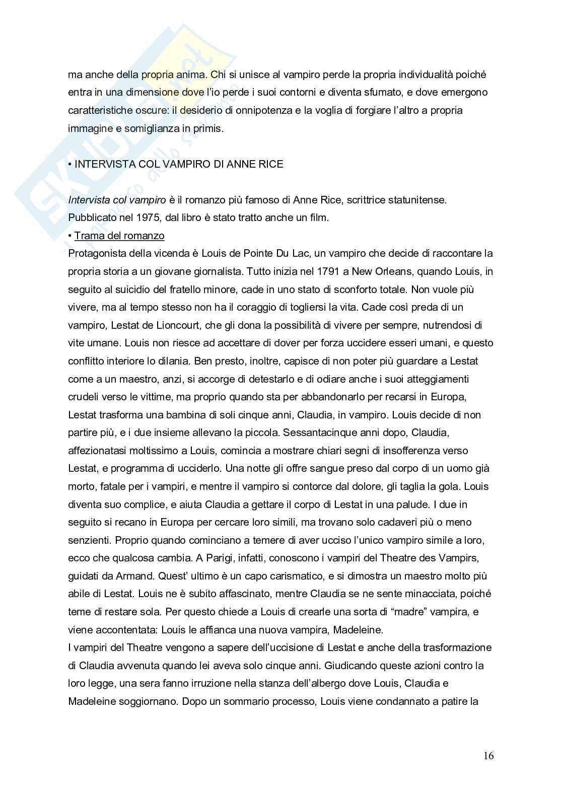 Licantropia e vampirismo, lati oscuri dell'uomo Pag. 16