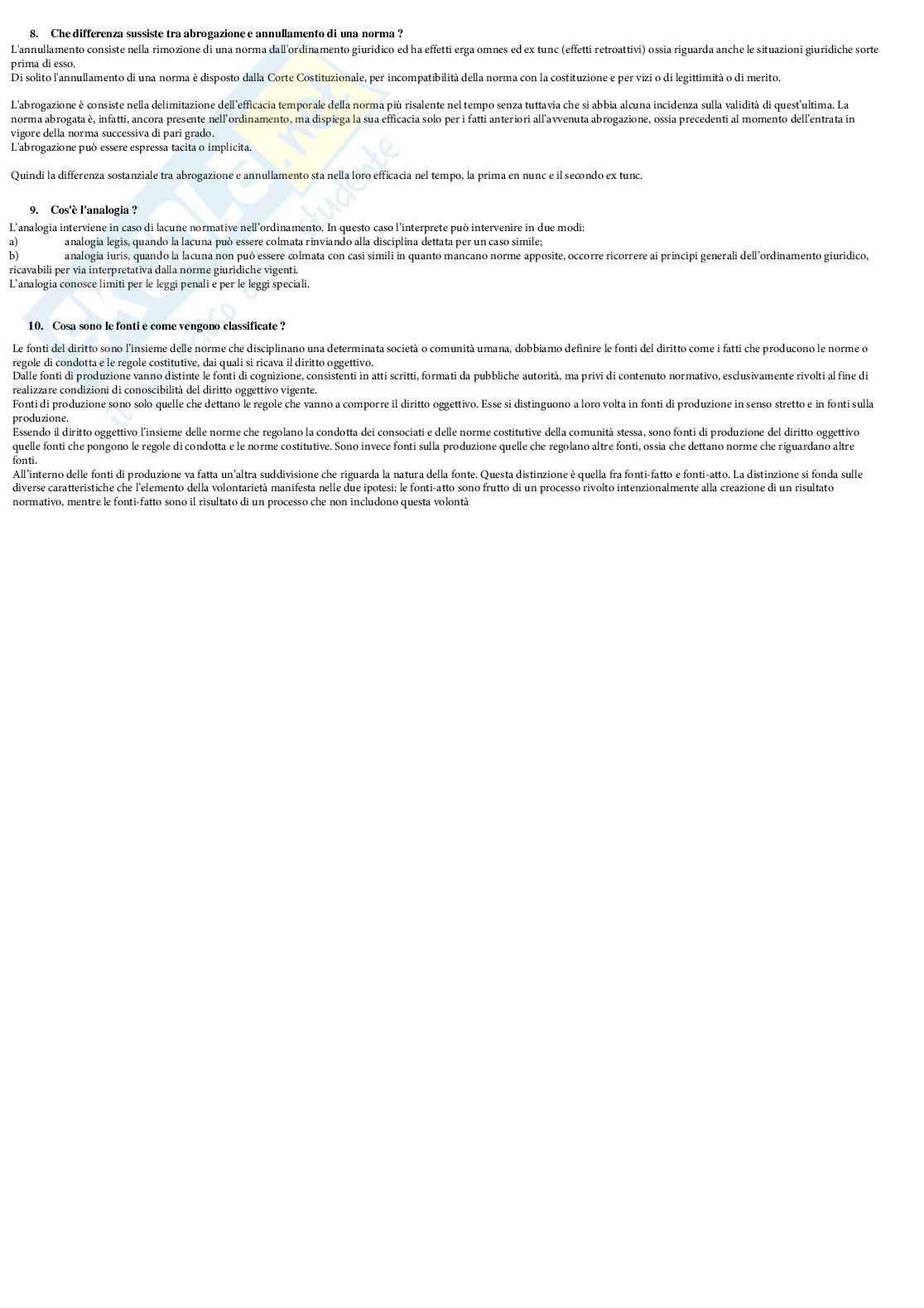 Paniere Completo di Istituzione di diritto pubblico (2026) - Risposte Multiple e Aperte Corrette Pag. 11