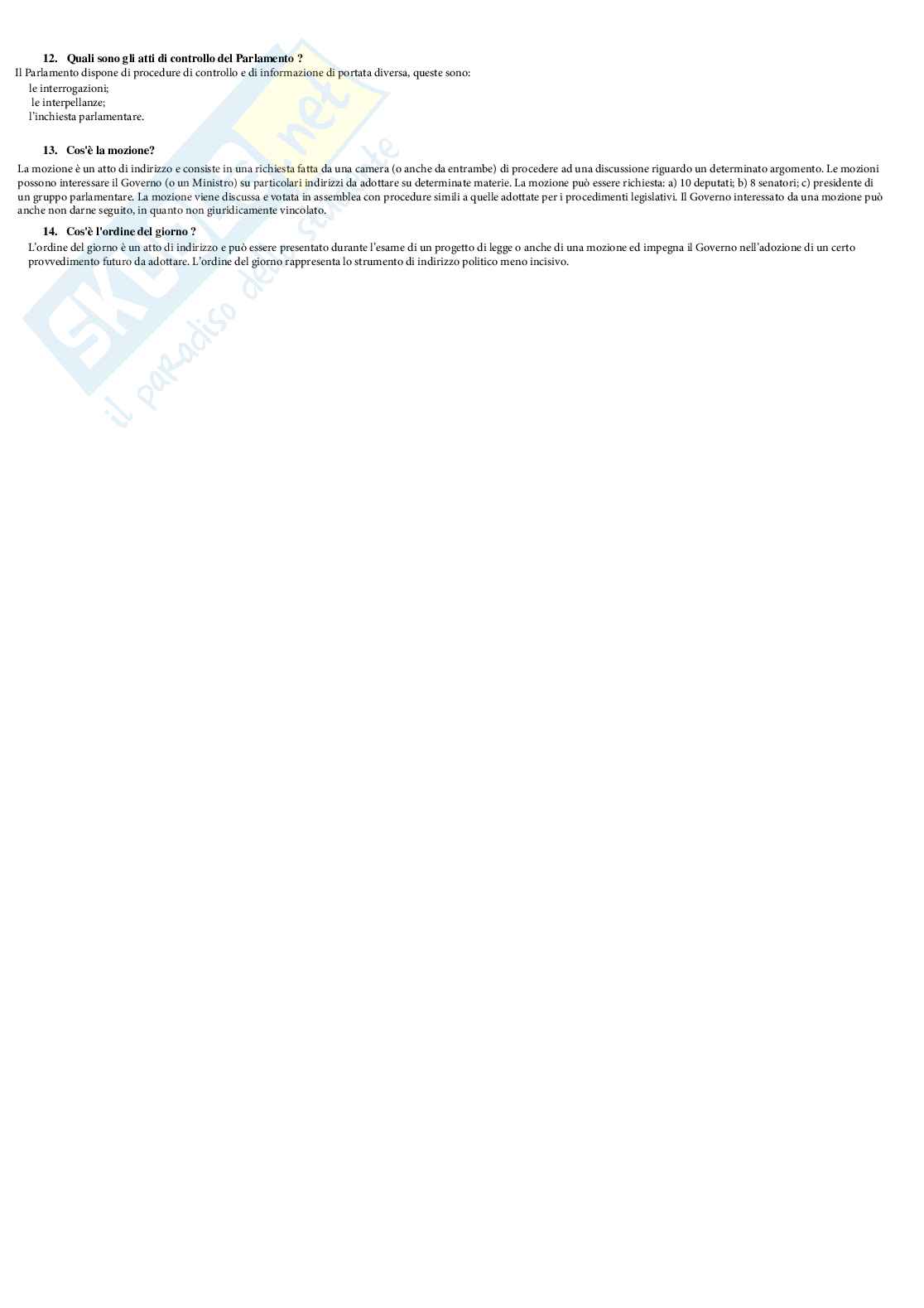 Paniere Completo di Istituzione di diritto pubblico (2026) - Risposte Multiple e Aperte Corrette Pag. 31