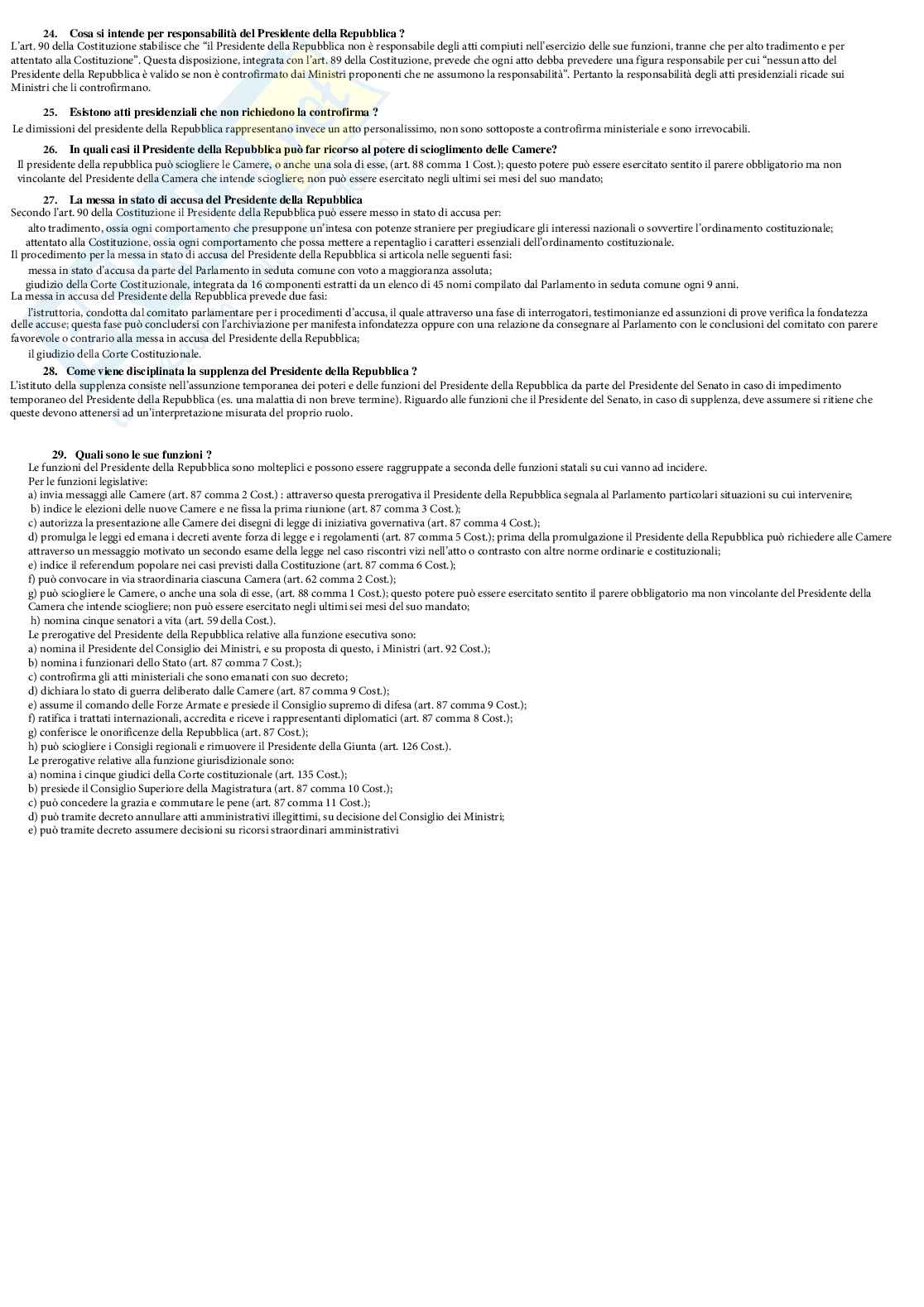 Paniere Completo di Istituzione di diritto pubblico (2026) - Risposte Multiple e Aperte Corrette Pag. 41
