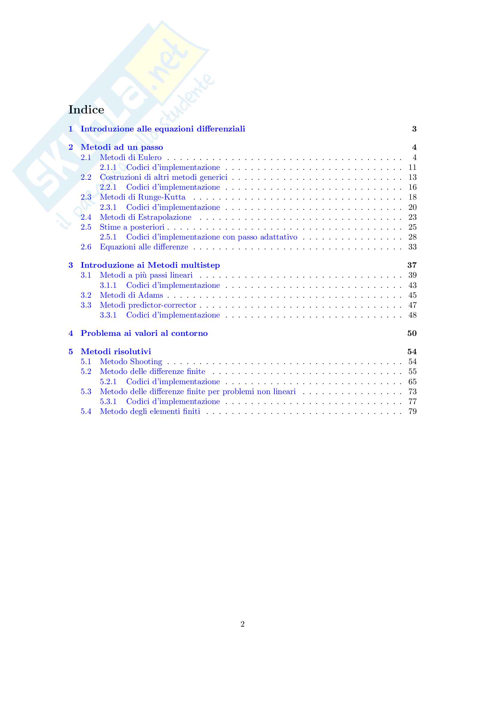 Calcolo Numerico 2 Pag. 2