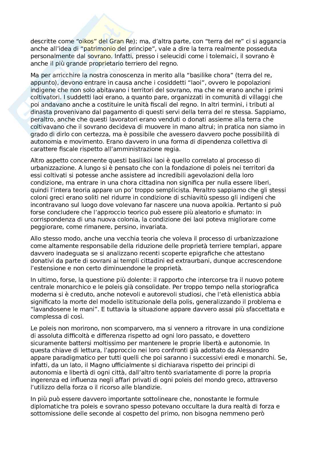 Riassunto esame Storia greca, Prof. Gallo Luigi, libro consigliato Storia greca, Gallo Pag. 2