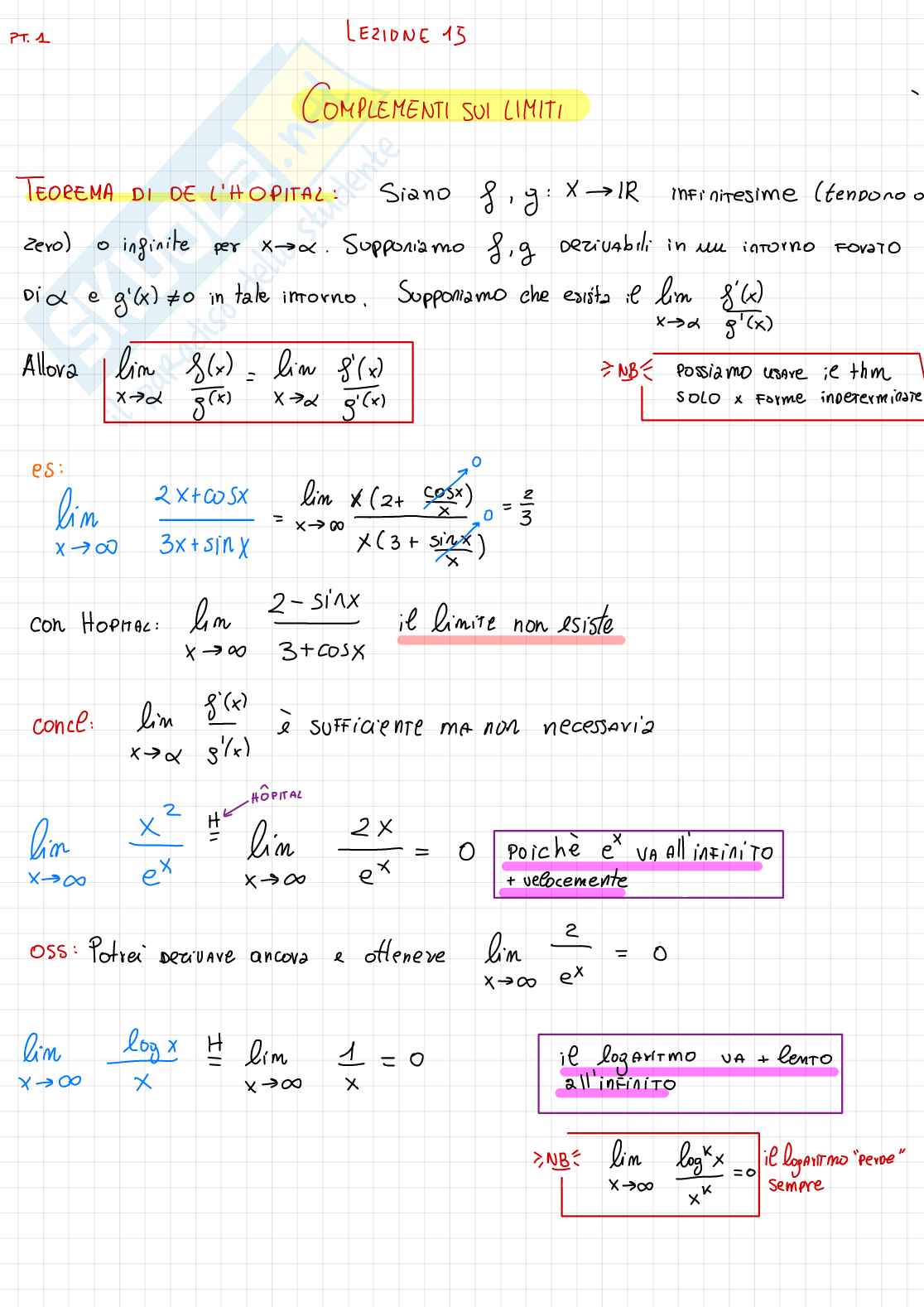 Appunti Analisi I Pag. 41