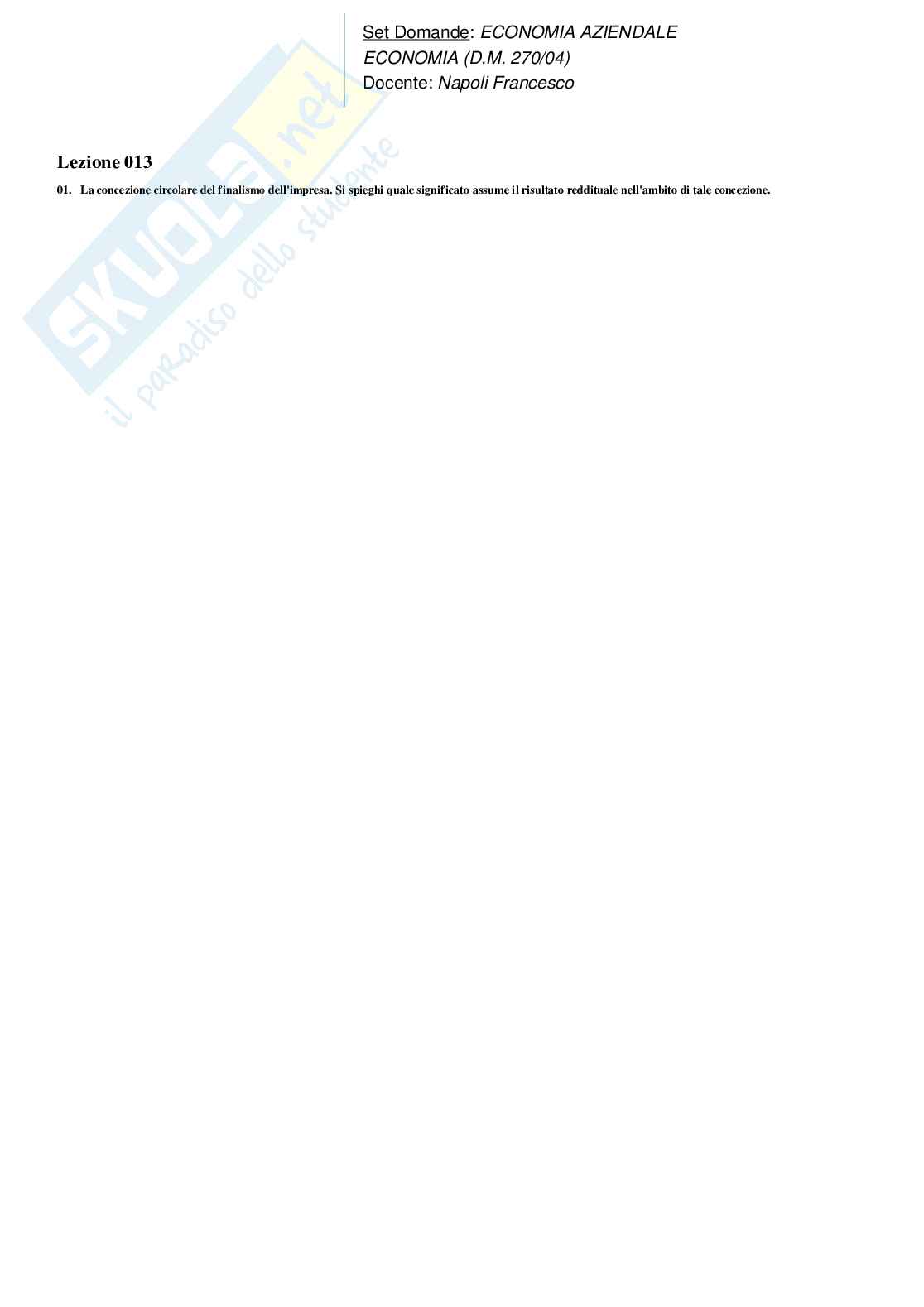 Soluzioni crocette Economia aziendale Pag. 16
