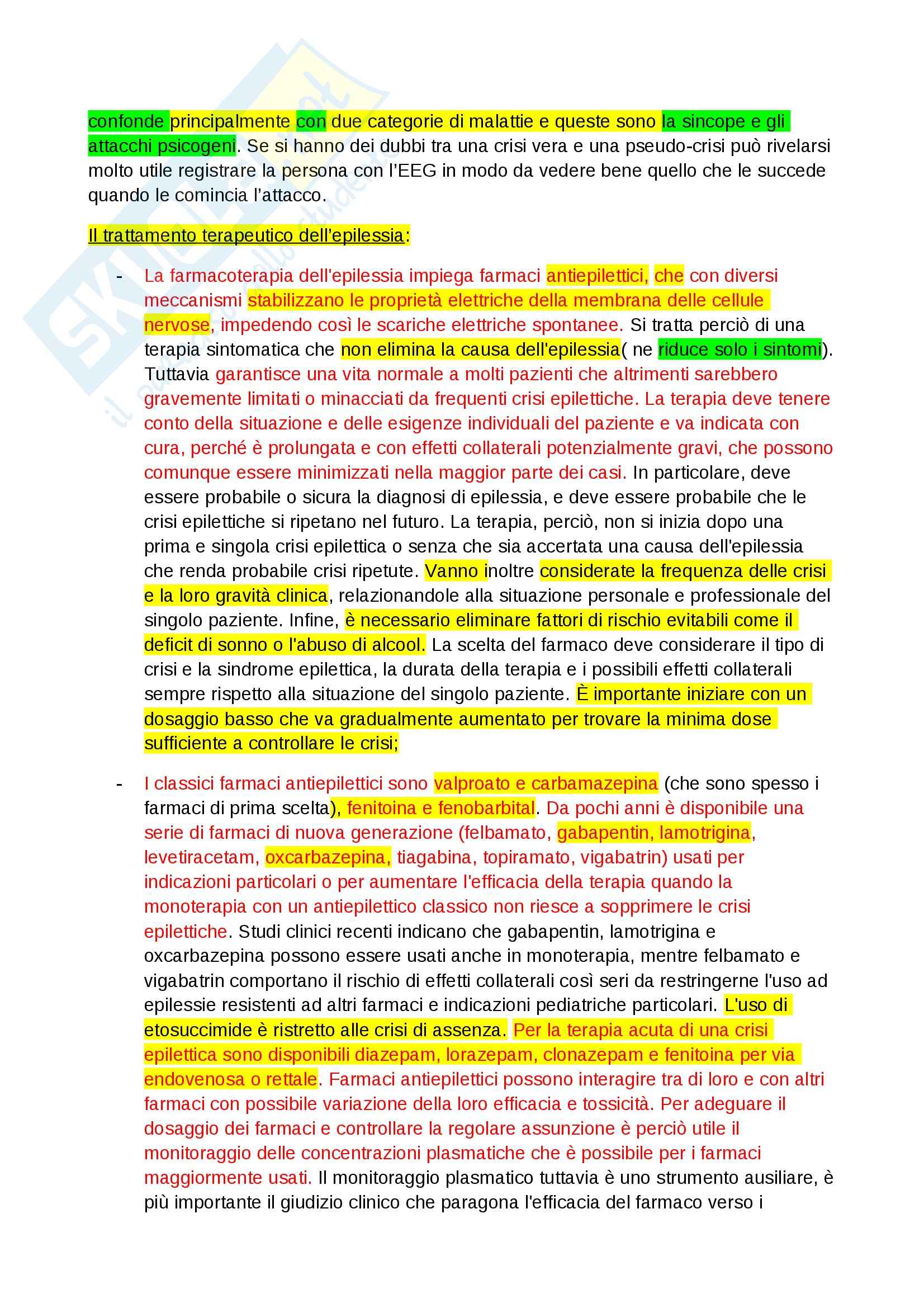 Neurologia - Appunti Pag. 41