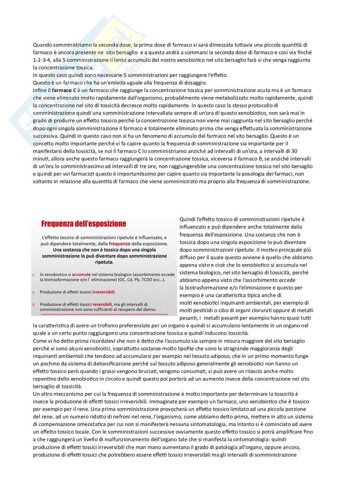 Tossicologia generale e del farmaco - parte 2 Pag. 6