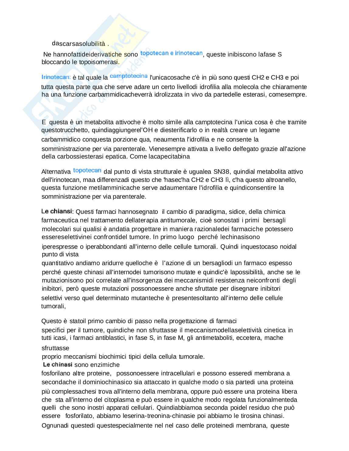 Riassunto esame Tecnica farmaceutica, Prof. De Rosa Gabriele, libro consigliato Farmacologia e tossicologia , Piccin Pag. 11