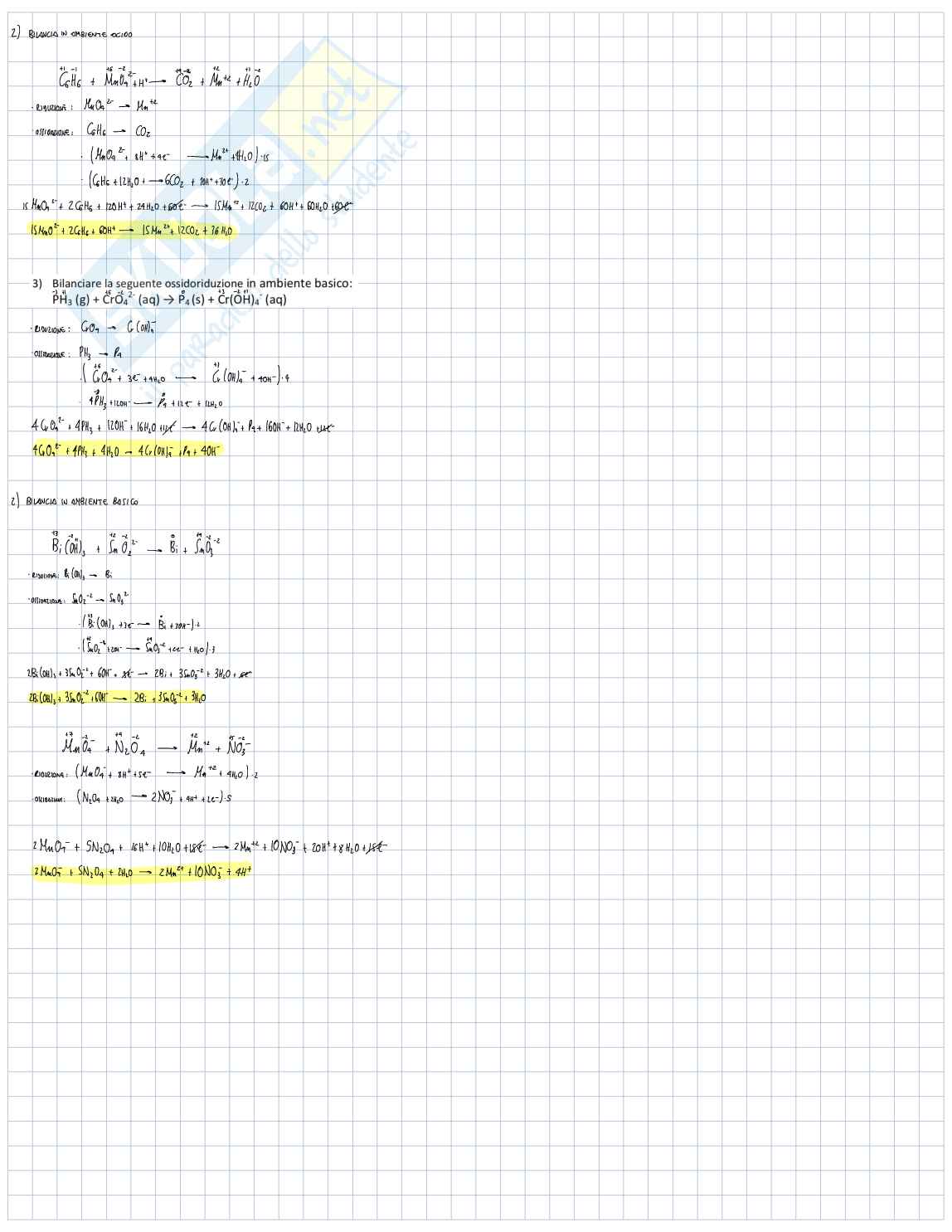 Esercizi Chimica Pag. 6