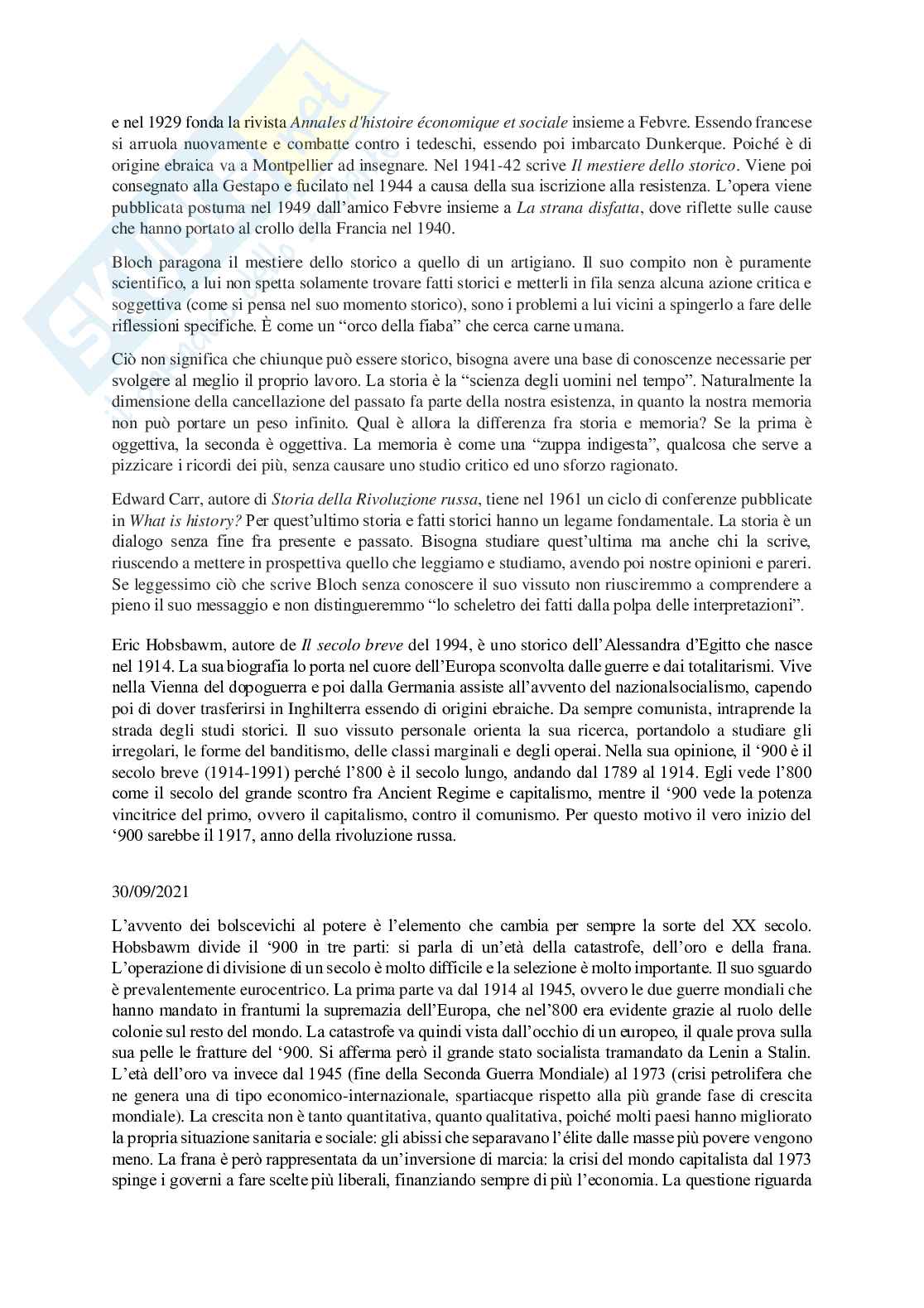Storia contemporanea Pag. 2