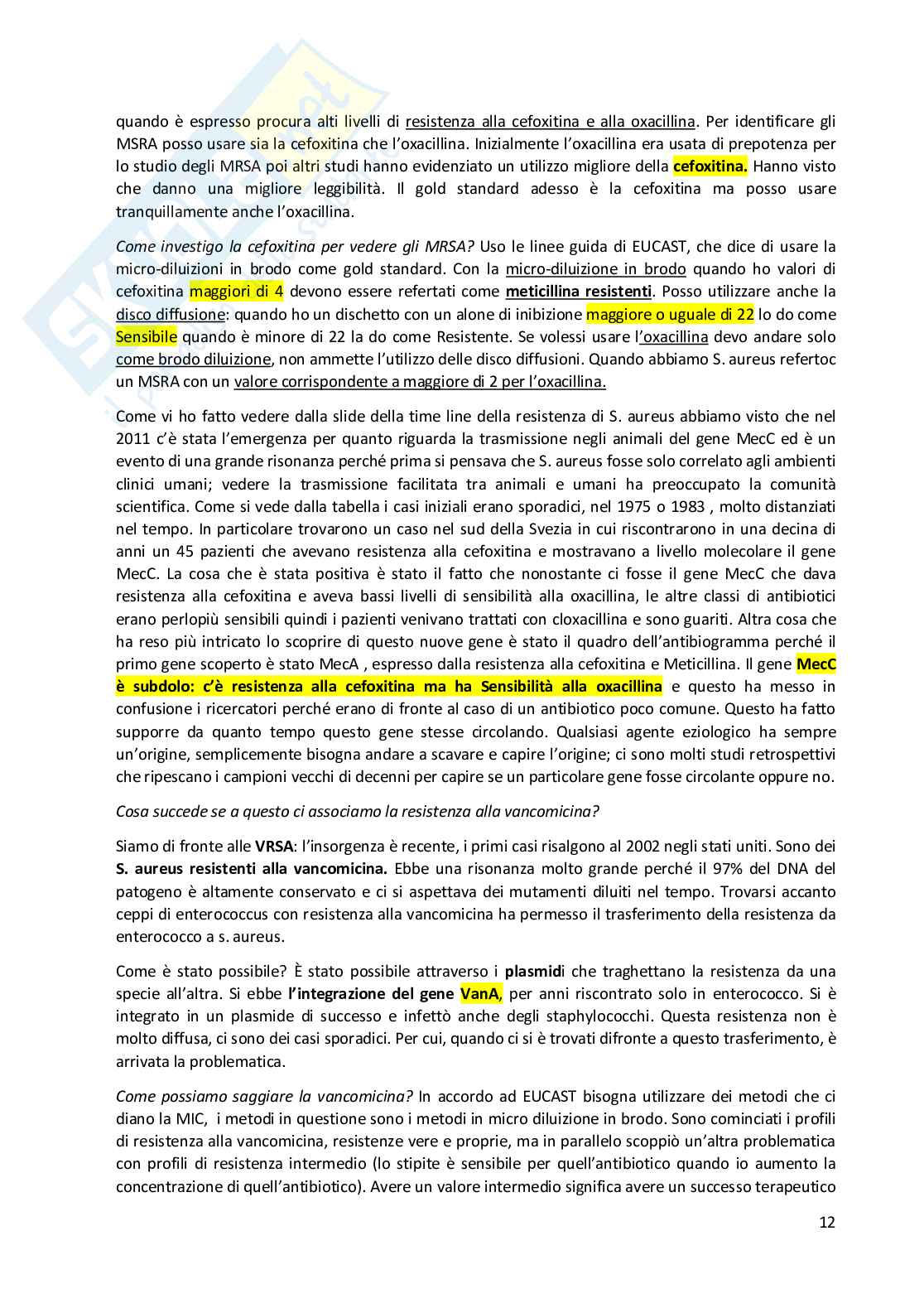 Metodologia diagnostica in microbiologia clinica  Pag. 41