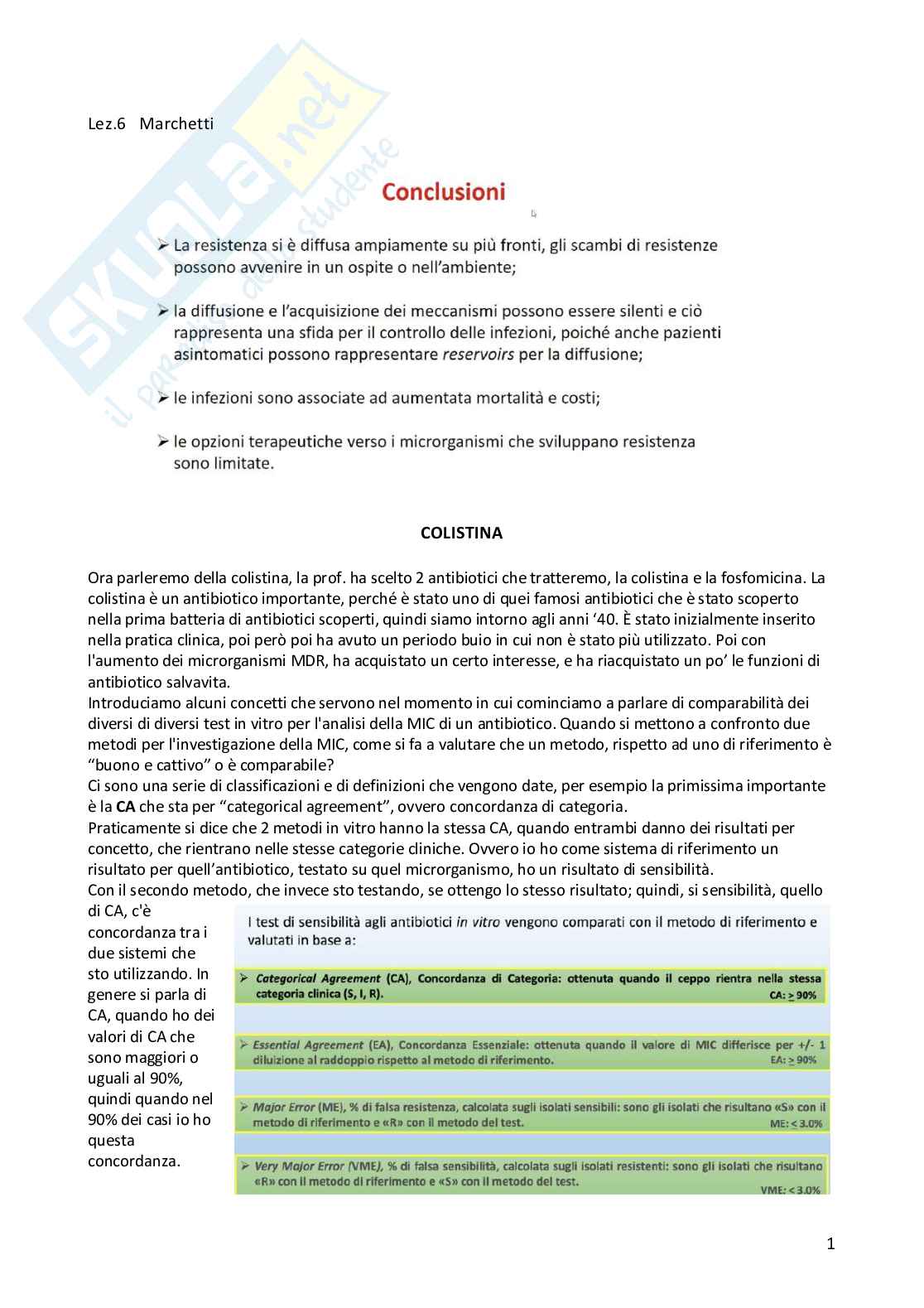Metodologia diagnostica in microbiologia clinica  Pag. 76