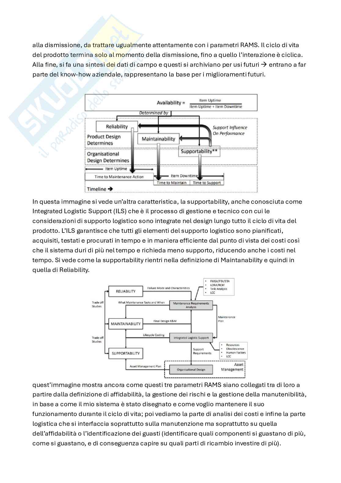 Appunti System reliability, dependability and safety (parte 1, in italiano) Pag. 11