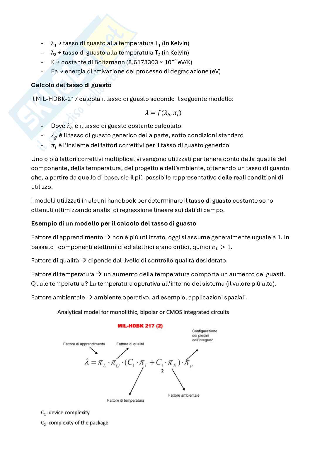 Appunti System reliability, dependability and safety (parte 1, in italiano) Pag. 21