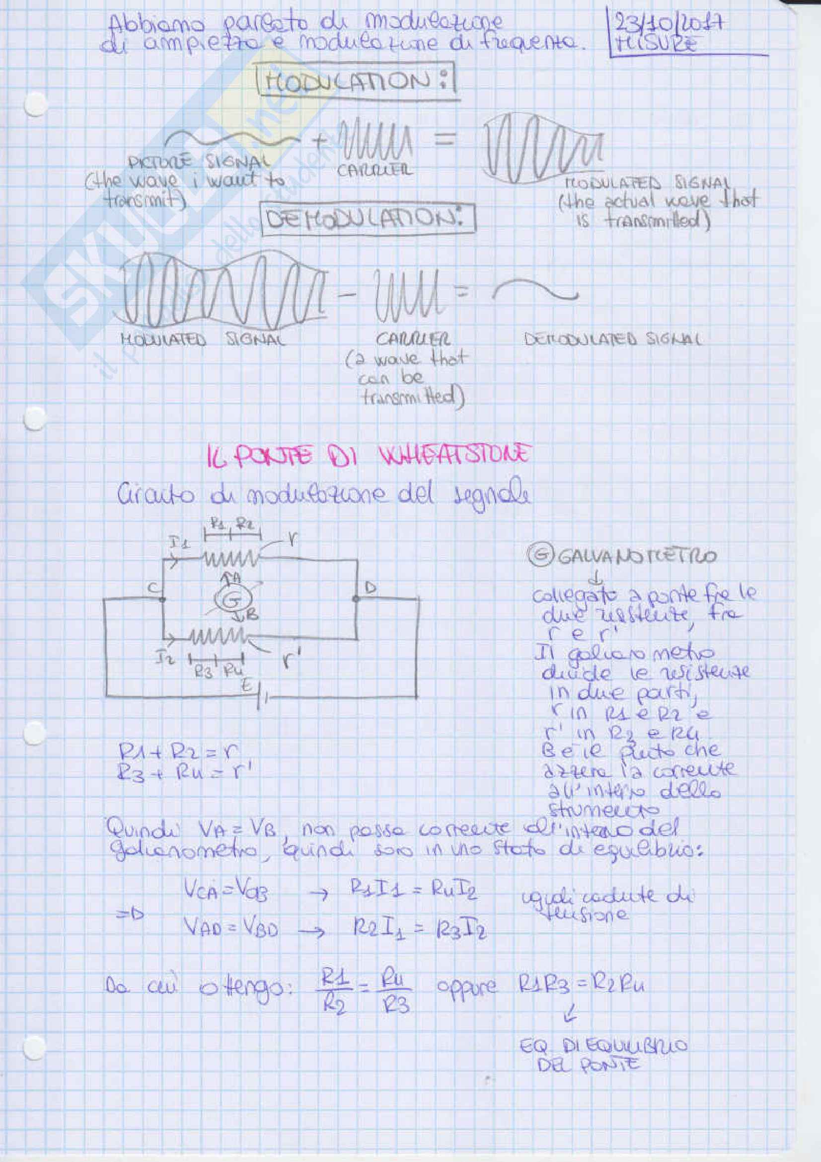 Misure Meccaniche e Termiche - appunti del corso Pag. 66