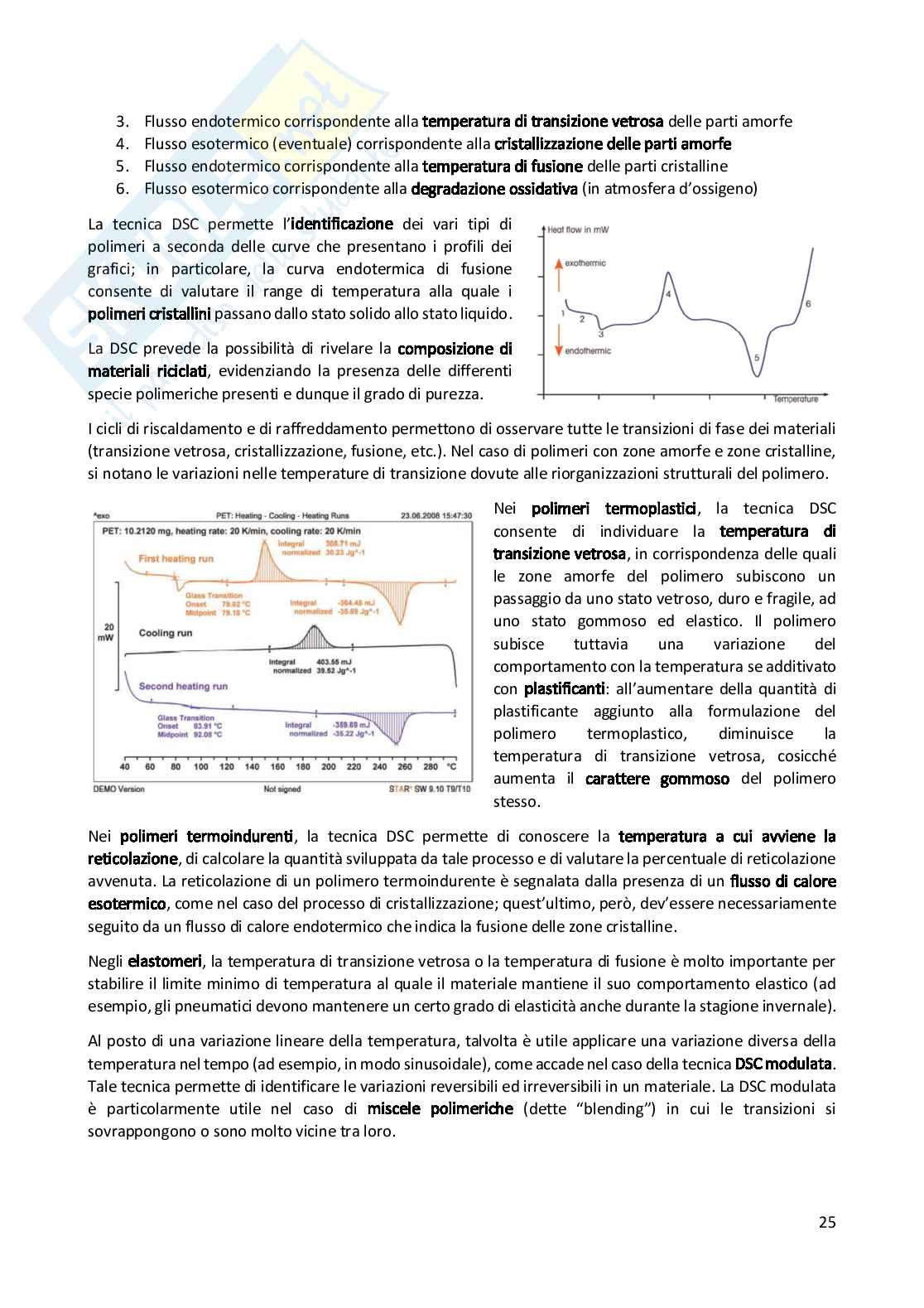 Chimica e tecnologia dei materiali polimerici - Compendio appunti Pag. 26