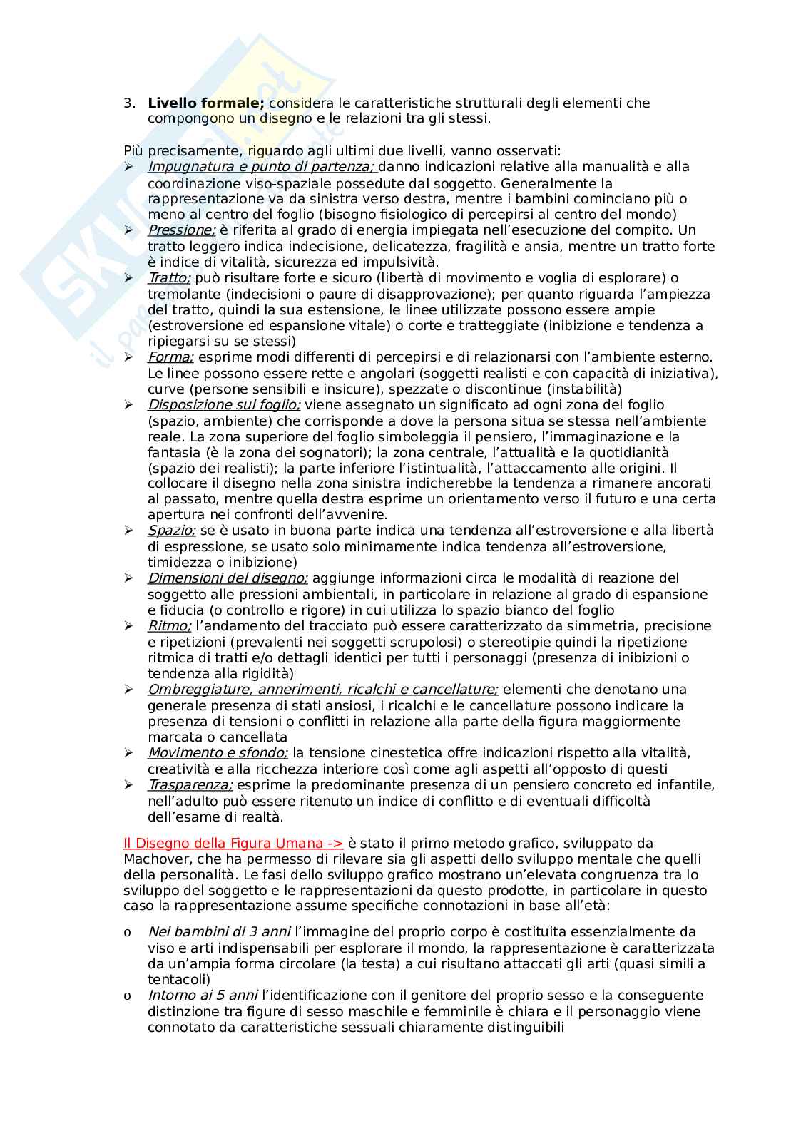 Appunti esame Teorie e tecniche dei test   Pag. 21