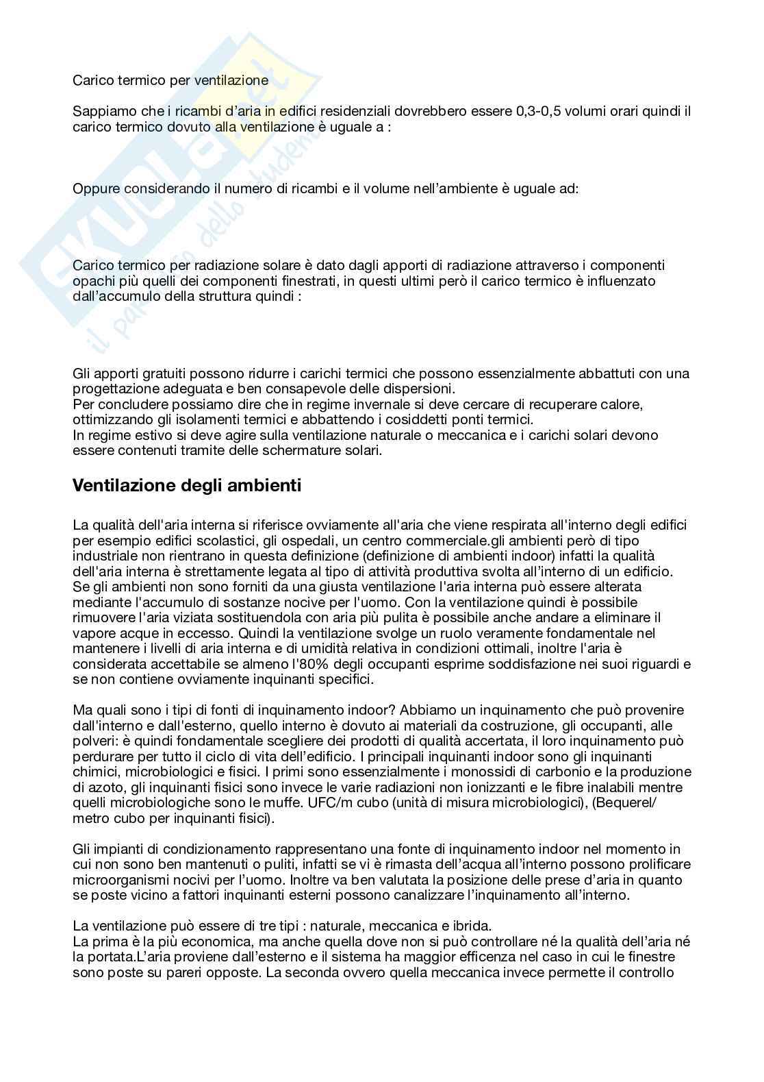 Appunti Fisica tecnica e impianti Pag. 11