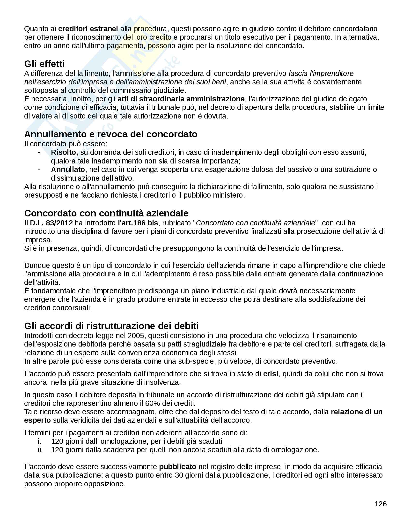 Riassunti Diritto commerciale Pag. 126