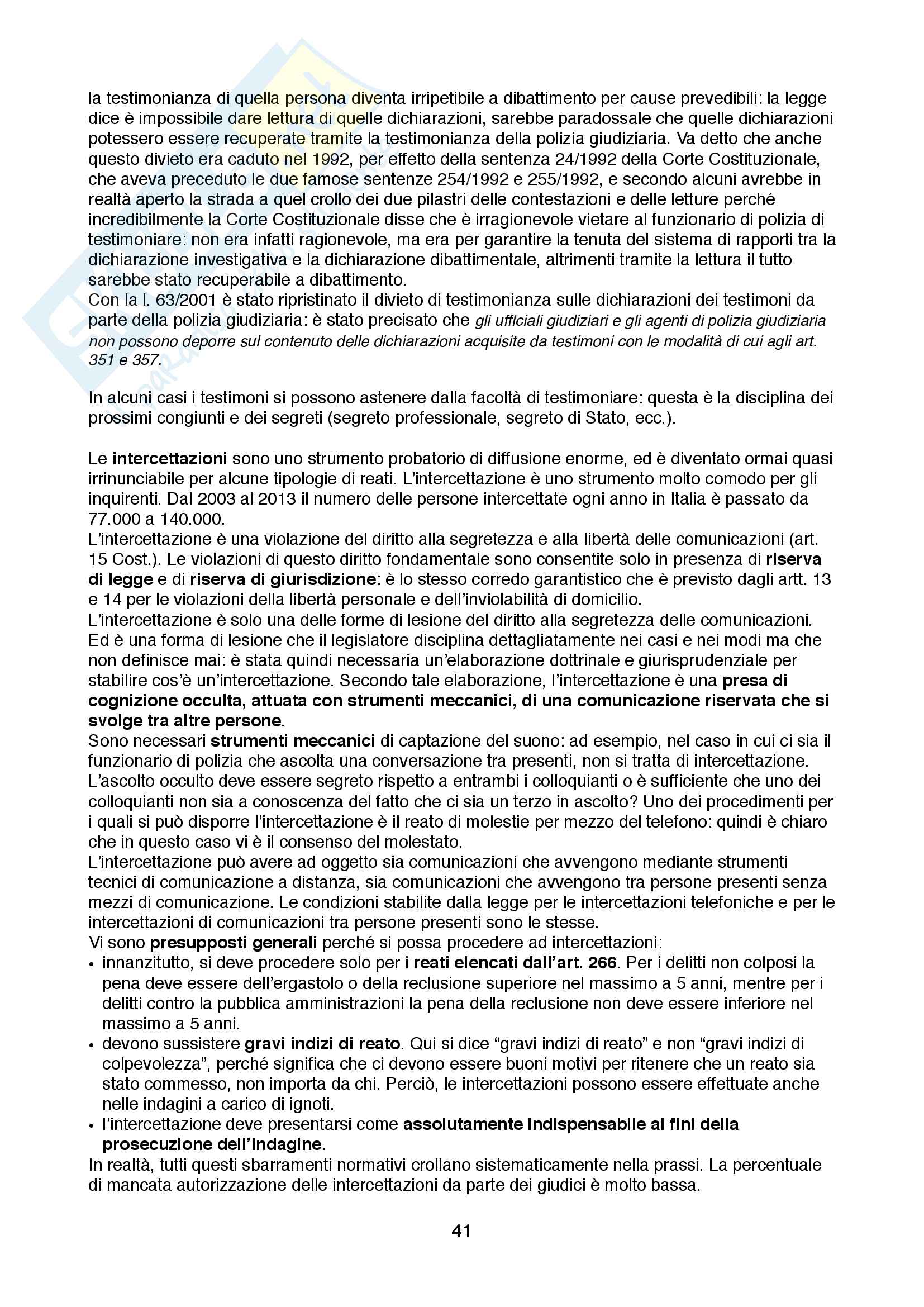 Appunti di Diritto Processuale Penale Pag. 41
