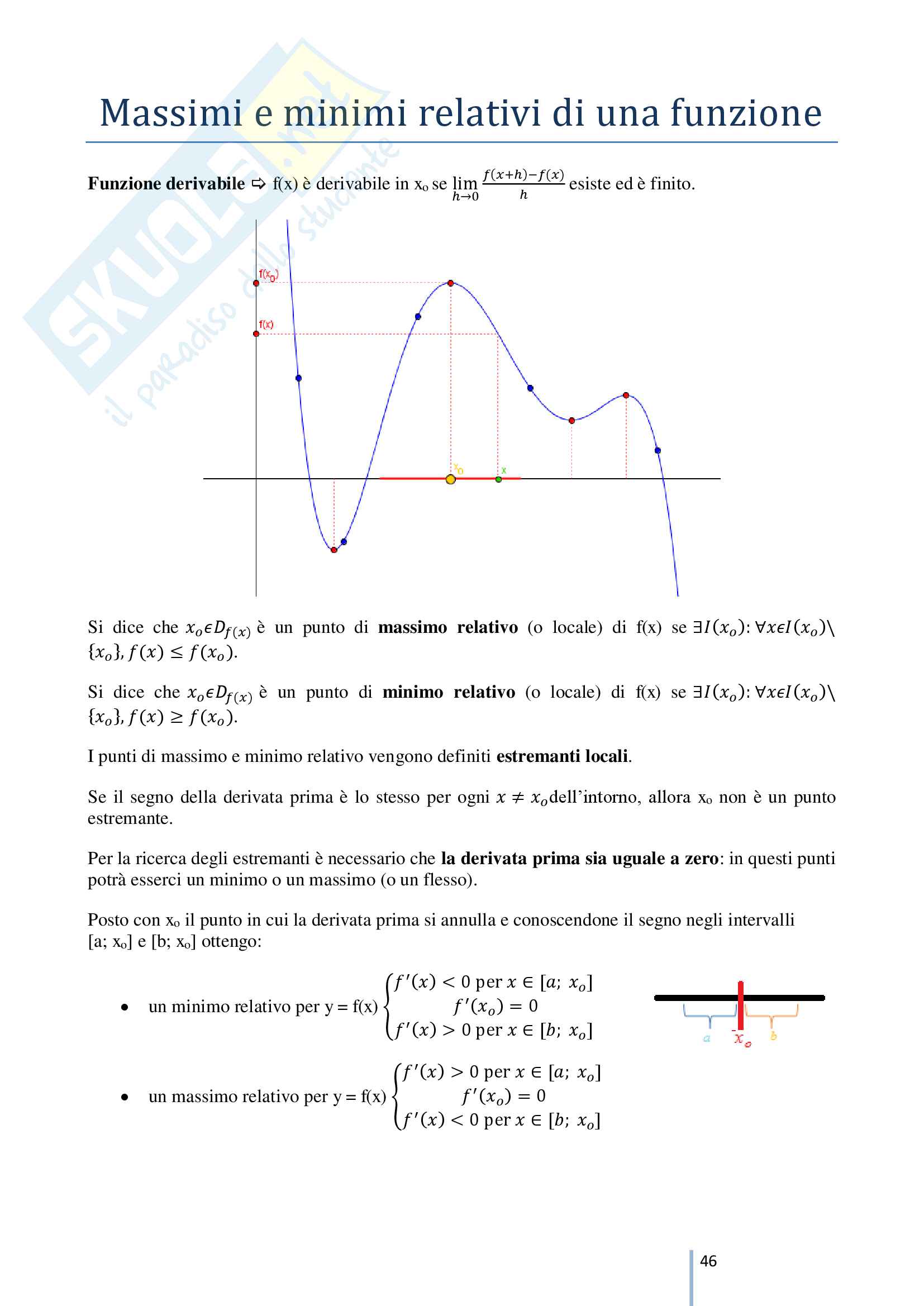 Esercizi Studio Di Funzione Analisi 1