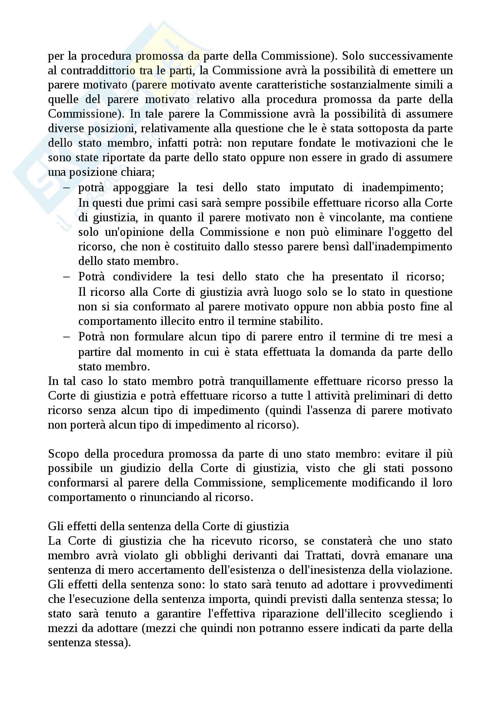 Lezioni parte due, Diritto dell'Unione Europea Pag. 26