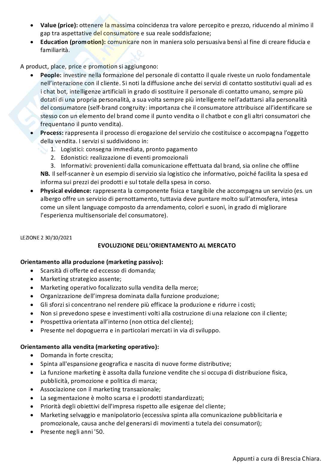 Marketing strategico Pag. 6